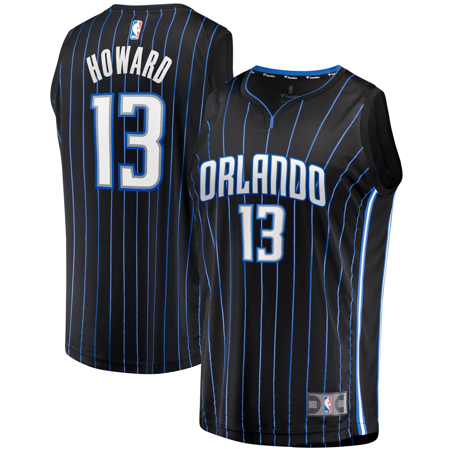 Jett Howard Orlando Magic Fanatics Branded 2023 NBA Draft First Round Pick Fast Break Replica Jersey - Icon Edition - Black