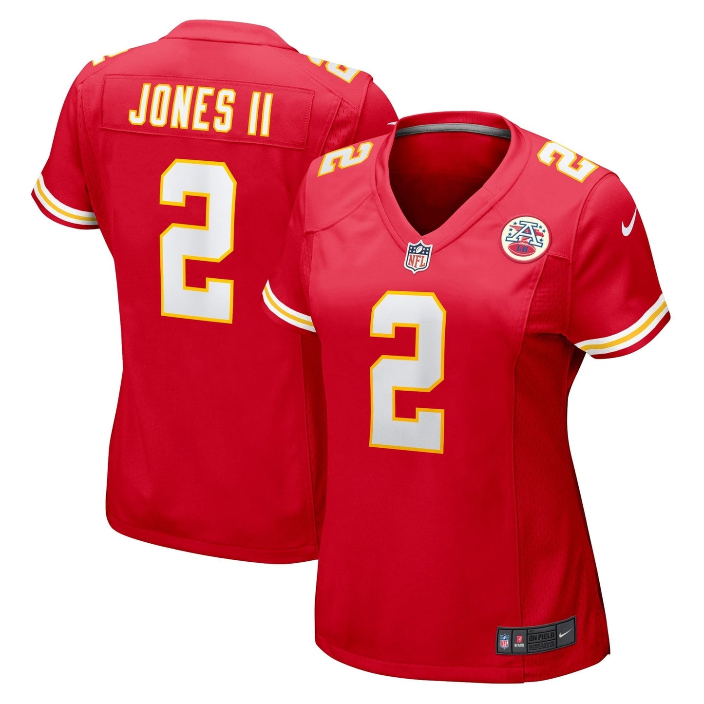 Women's Nike Ronald Jones II Red Kansas City Chiefs Game Jersey