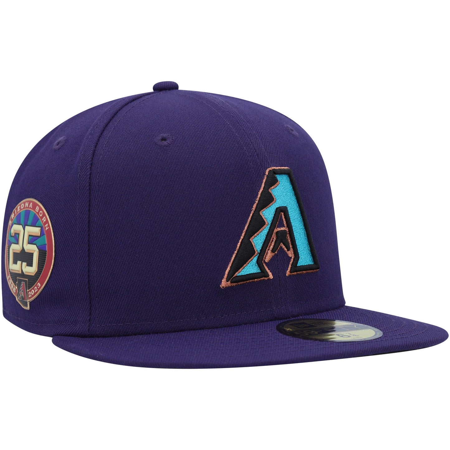 Arizona Diamondbacks New Era Turn Back The Clock 59FIFTY Fitted Hat - Purple