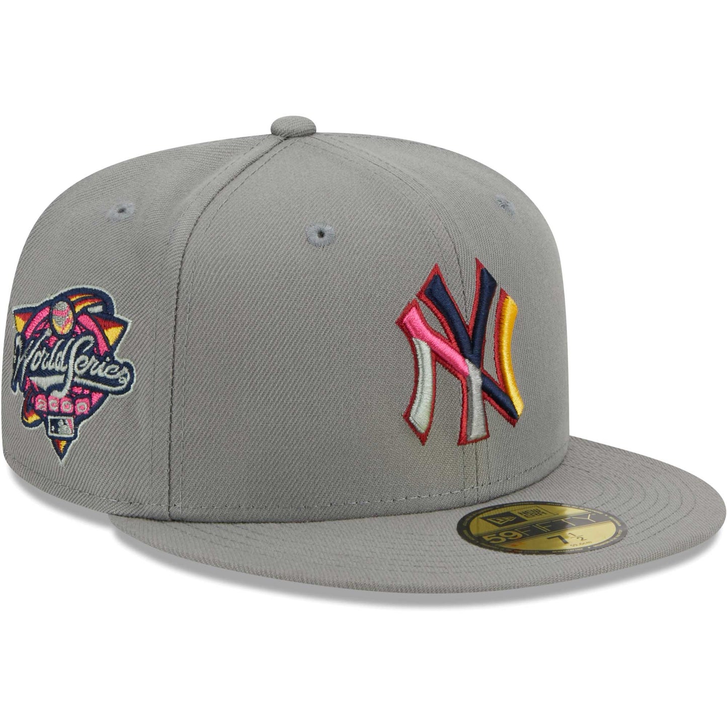 New York Yankees New Era Color Pack 59FIFTY Fitted Hat - Gray