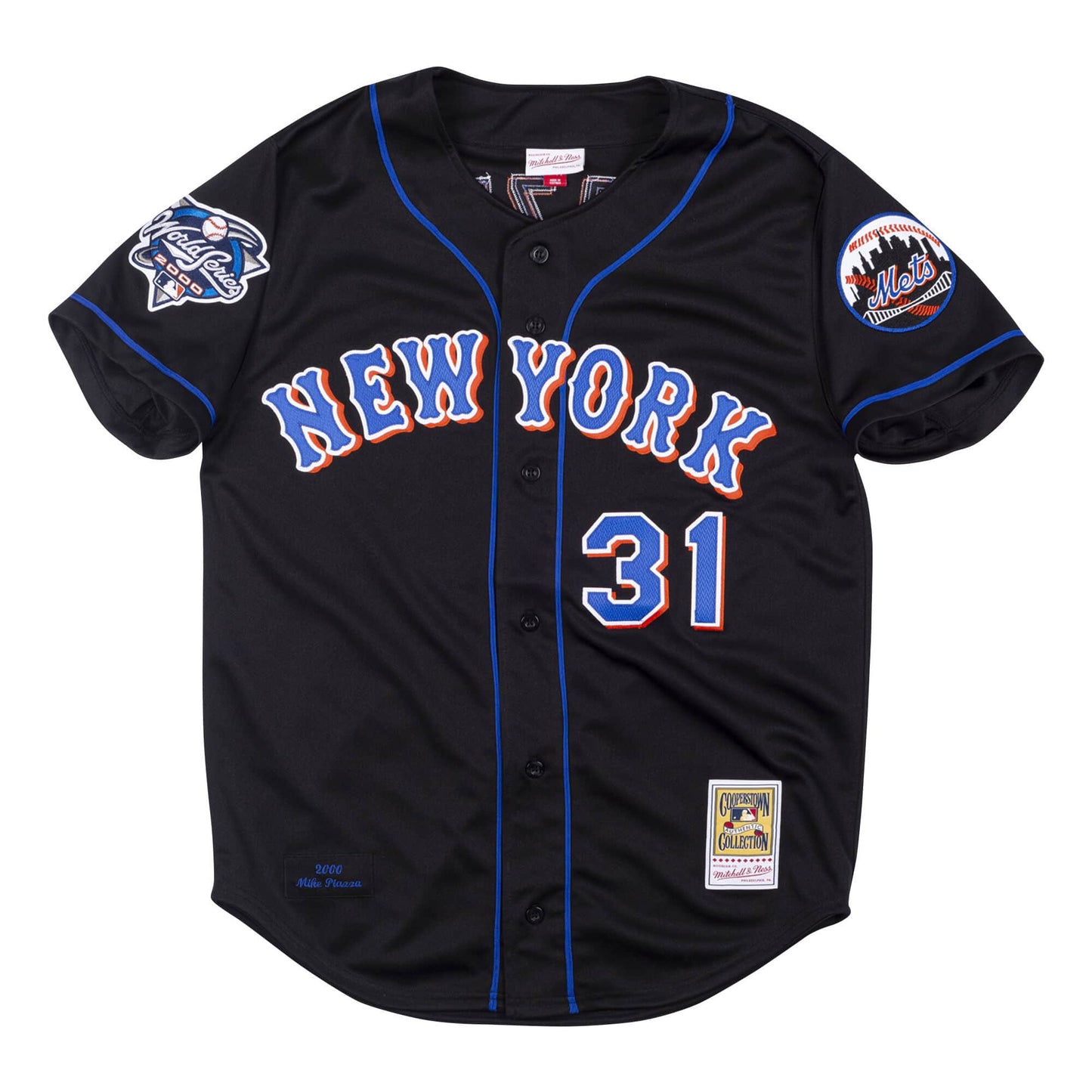 Authentic Jersey New York Mets 2000 Mike Piazza