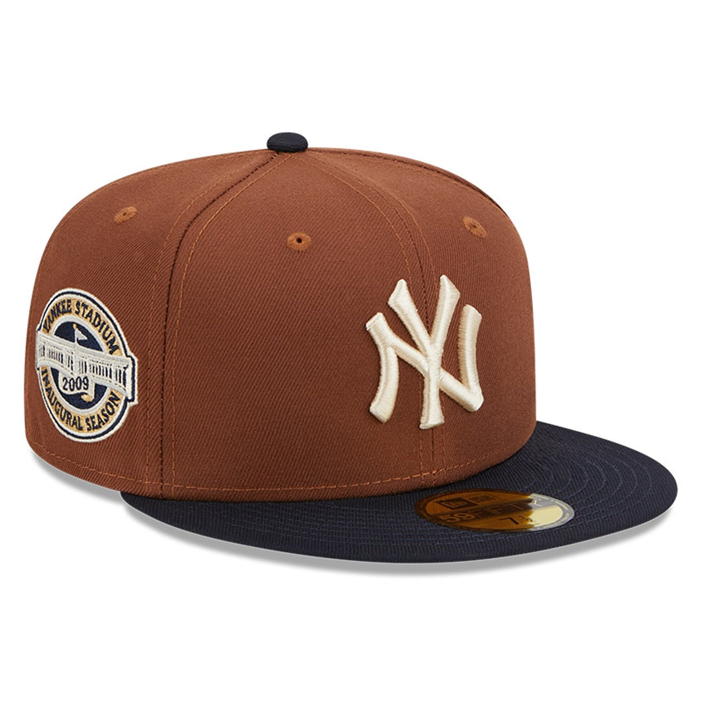 New York Yankees New Era Harvest Yankee Stadium Inaugural Season 59FIFTY Fitted Hat - Brown
