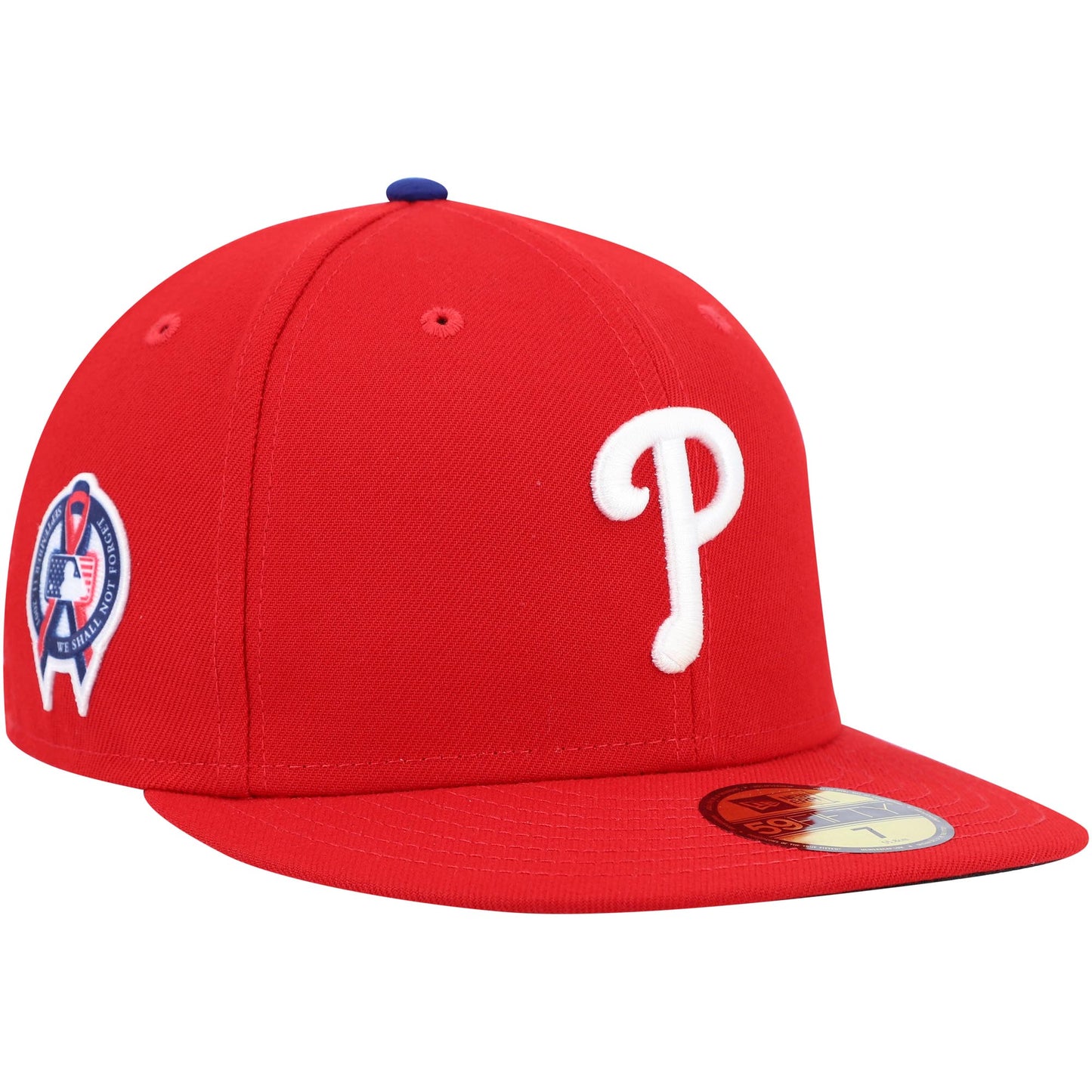 Philadelphia Phillies New Era 9/11 Memorial Side Patch 59FIFTY Fitted Hat - Red