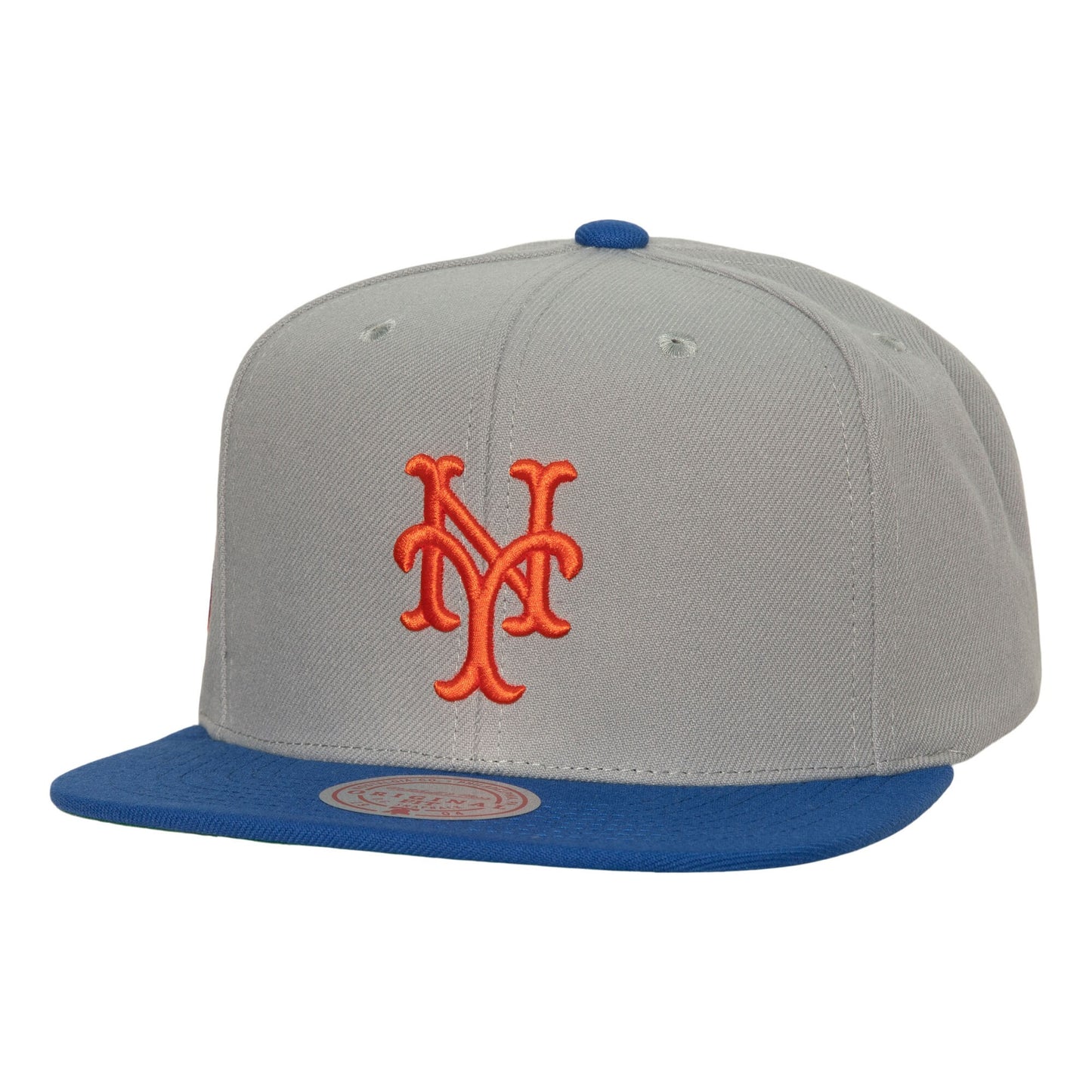 New York Mets Mitchell & Ness Cooperstown Collection Away Snapback Hat - Gray