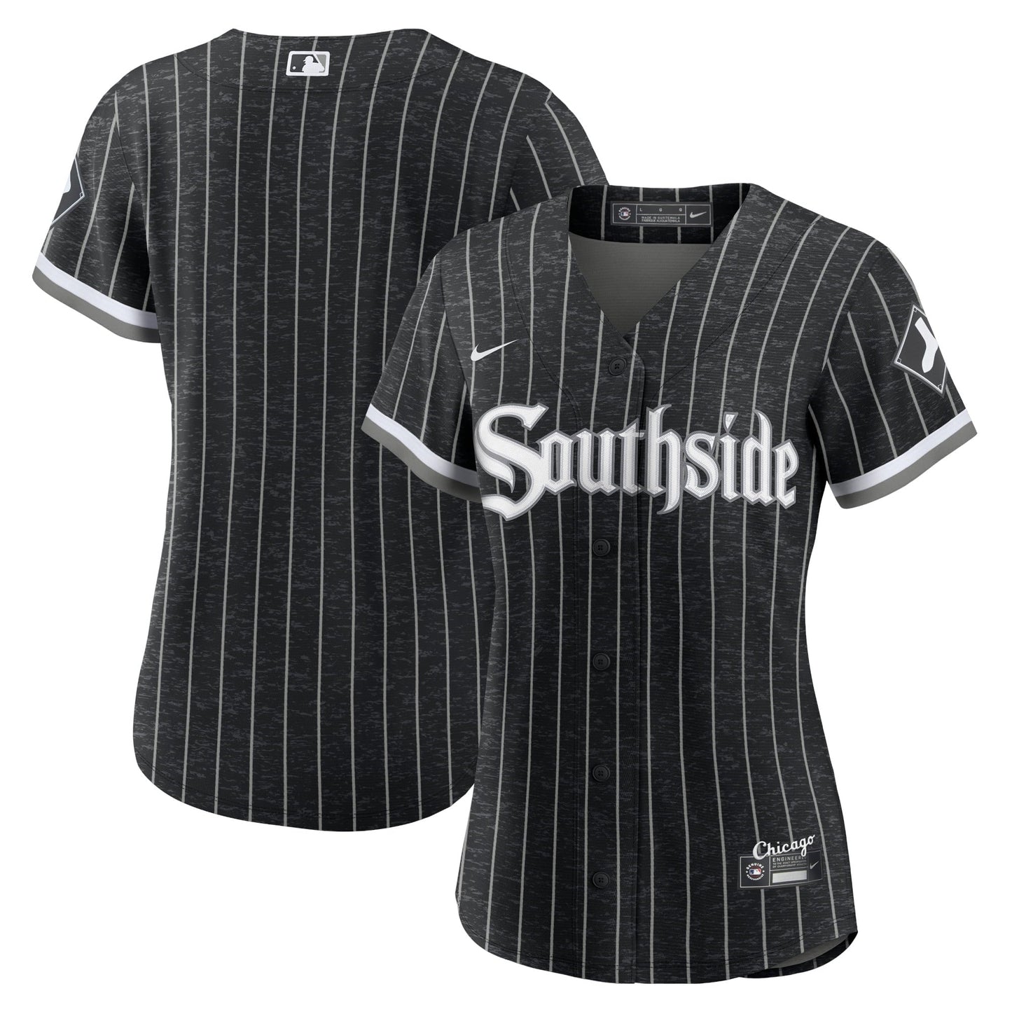 Women's Nike Black/Anthracite Chicago White Sox City Connect Replica Jersey