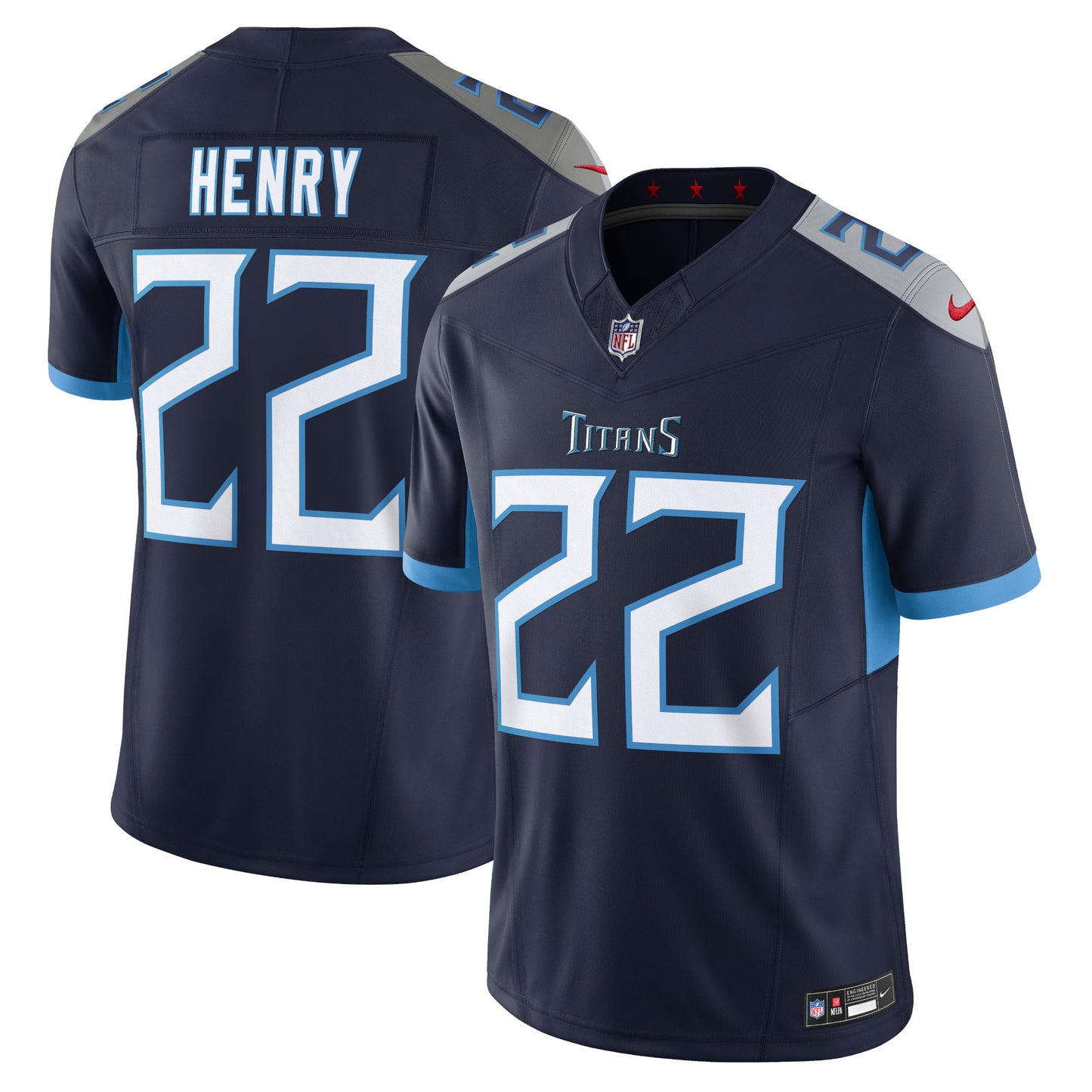 Derrick Henry Tennessee Titans Nike Vapor F.U.S.E. Limited Jersey - Navy