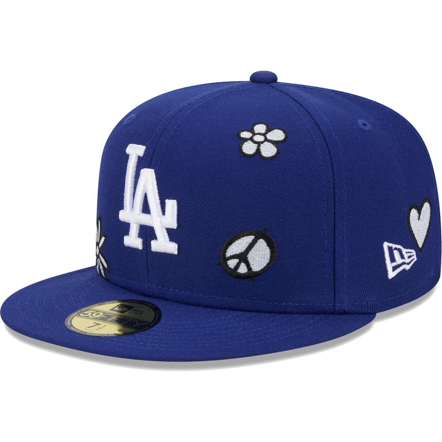 Los Angeles Dodgers New Era Sunlight Pop 59FIFTY Fitted Hat - Royal