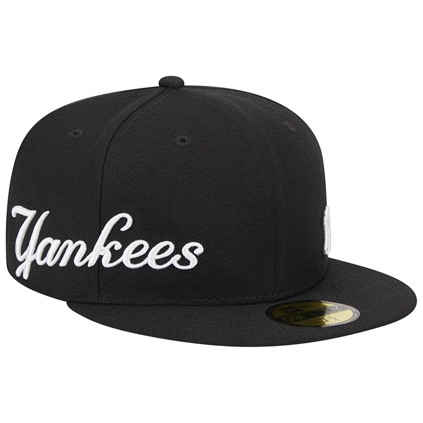 New York Yankees New Era Jersey 59FIFTY Fitted Hat - Black