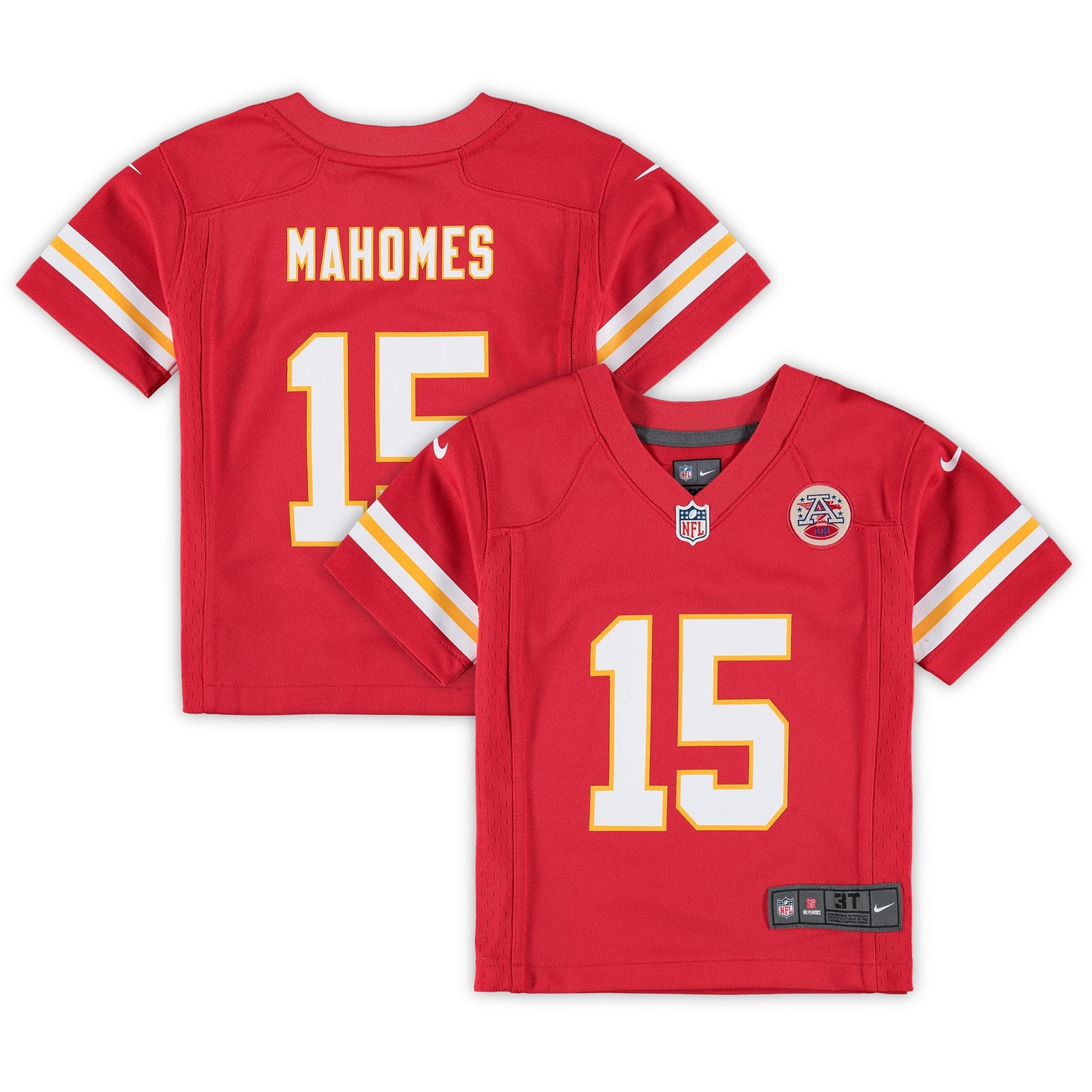 Patrick Mahomes Kansas City Chiefs Nike Toddler Game Jersey - Red