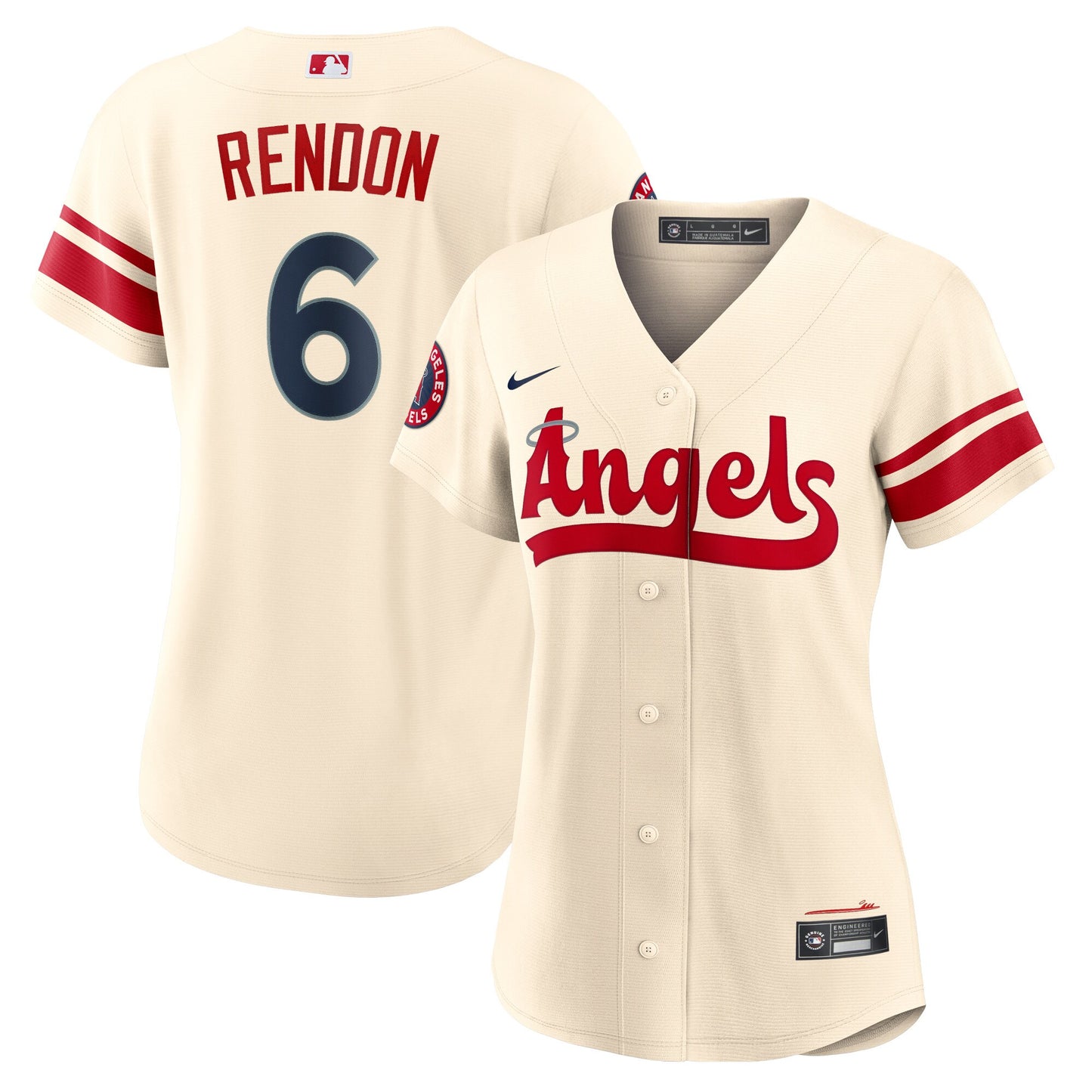 Anthony Rendon Los Angeles Angels Nike Women's 2022 City Connect Replica Player Jersey - Cream
