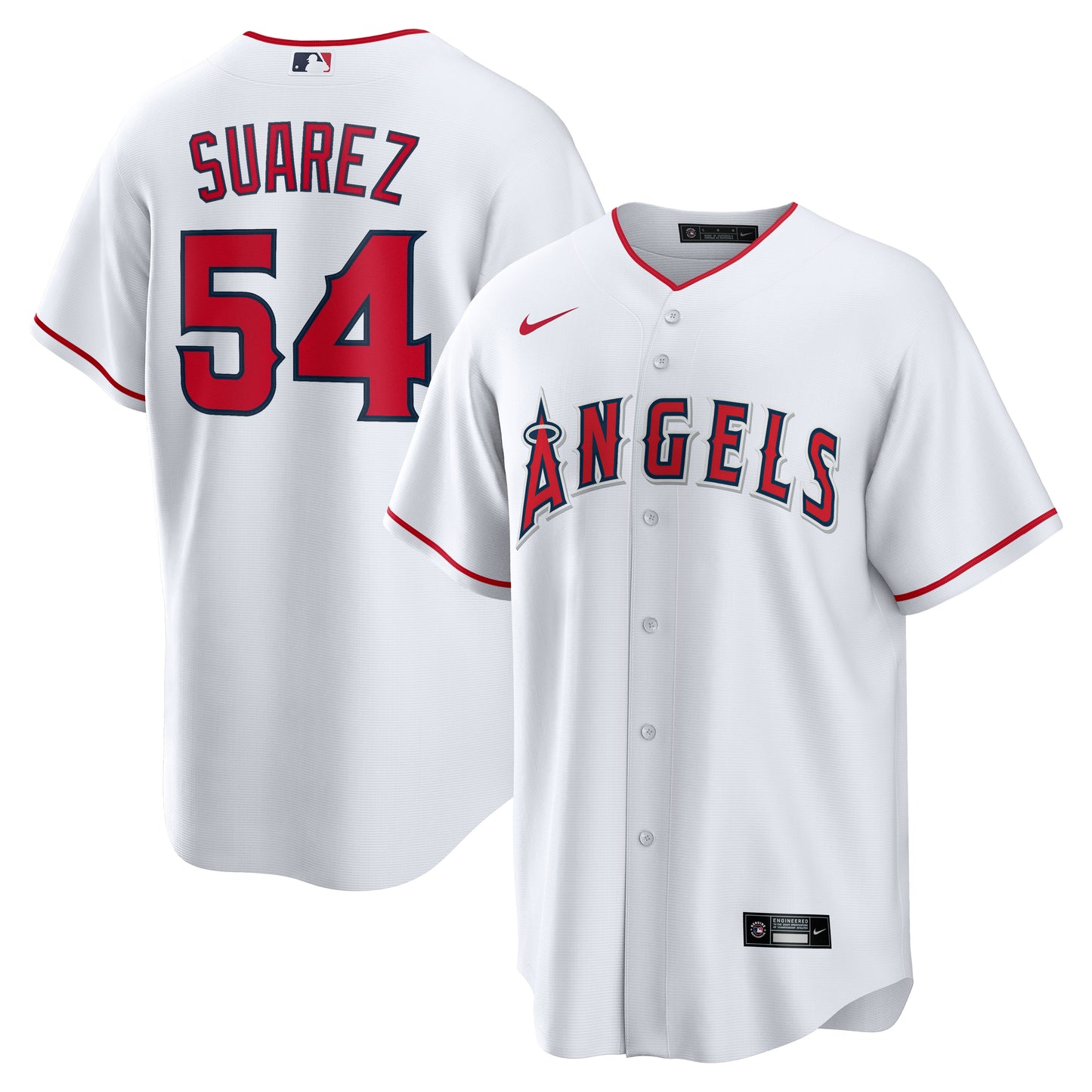 Jose Quijada Los Angeles Angels Nike Home Replica Player Jersey - White