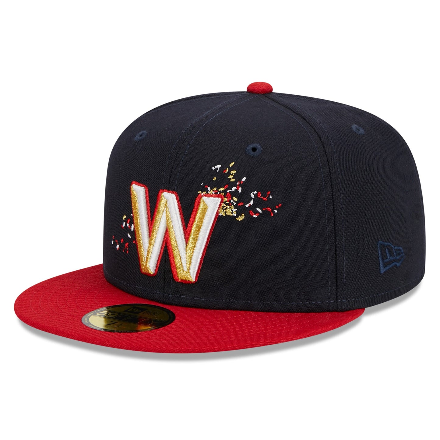 Washington Nationals New Era Cooperstown Collection Retro City 59FIFTY Fitted Hat - Navy