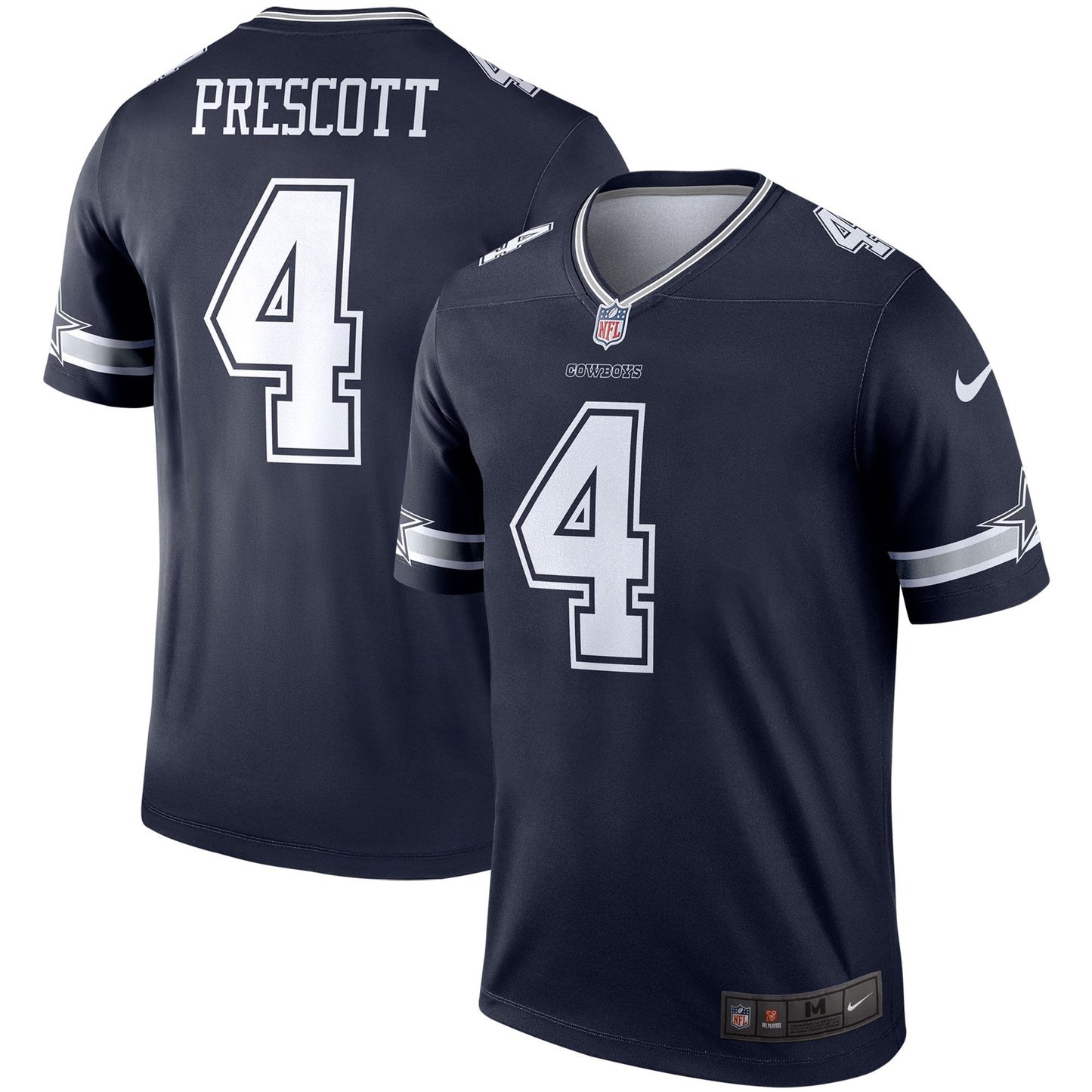 Dak Prescott Dallas Cowboys Nike Legend Player Jersey - Navy