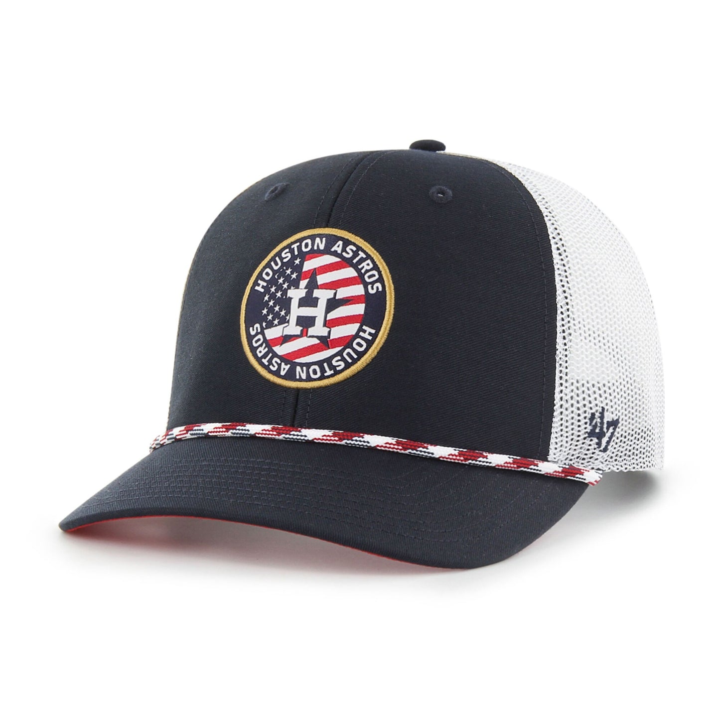 Houston Astros '47 Union Patch Trucker Adjustable Hat - Navy