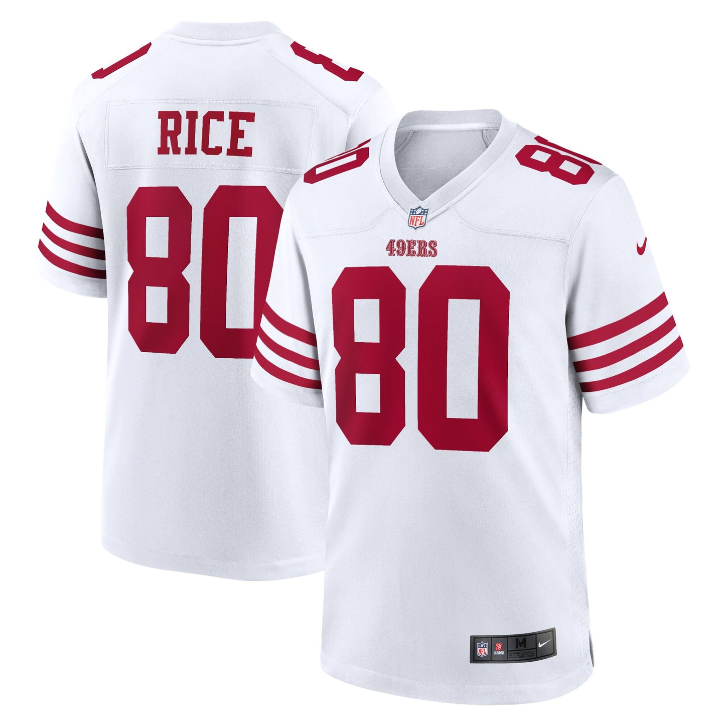 Jerry Rice San Francisco 49ers Nike Retired Player Game Jersey - White