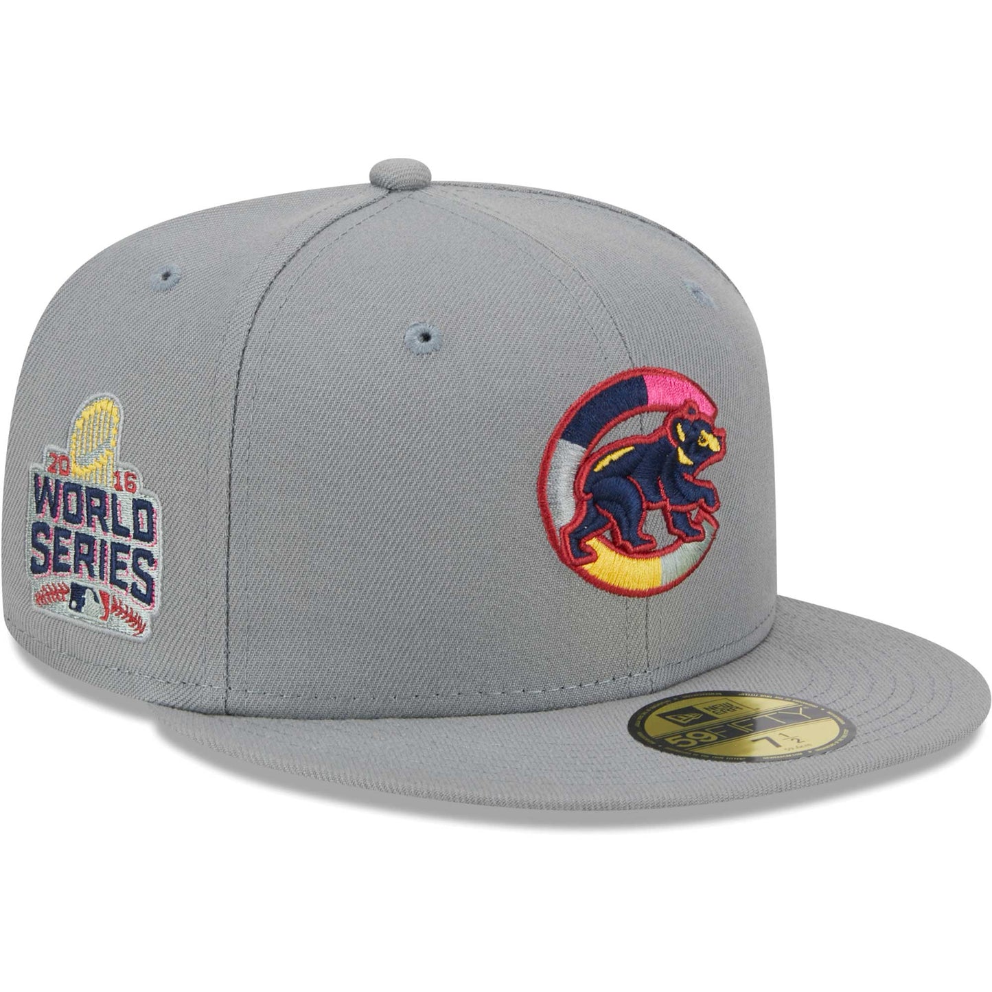 Chicago Cubs New Era Color Pack 59FIFTY Fitted Hat - Gray