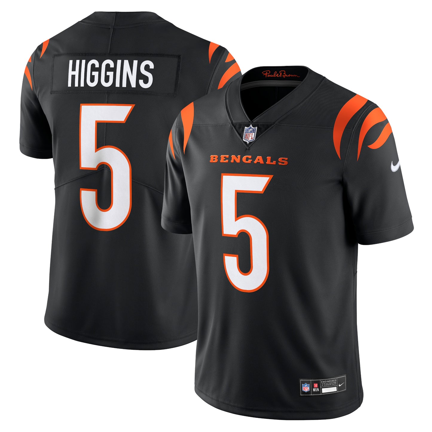 Tee Higgins Cincinnati Bengals Nike Vapor Untouchable Limited Jersey - Black
