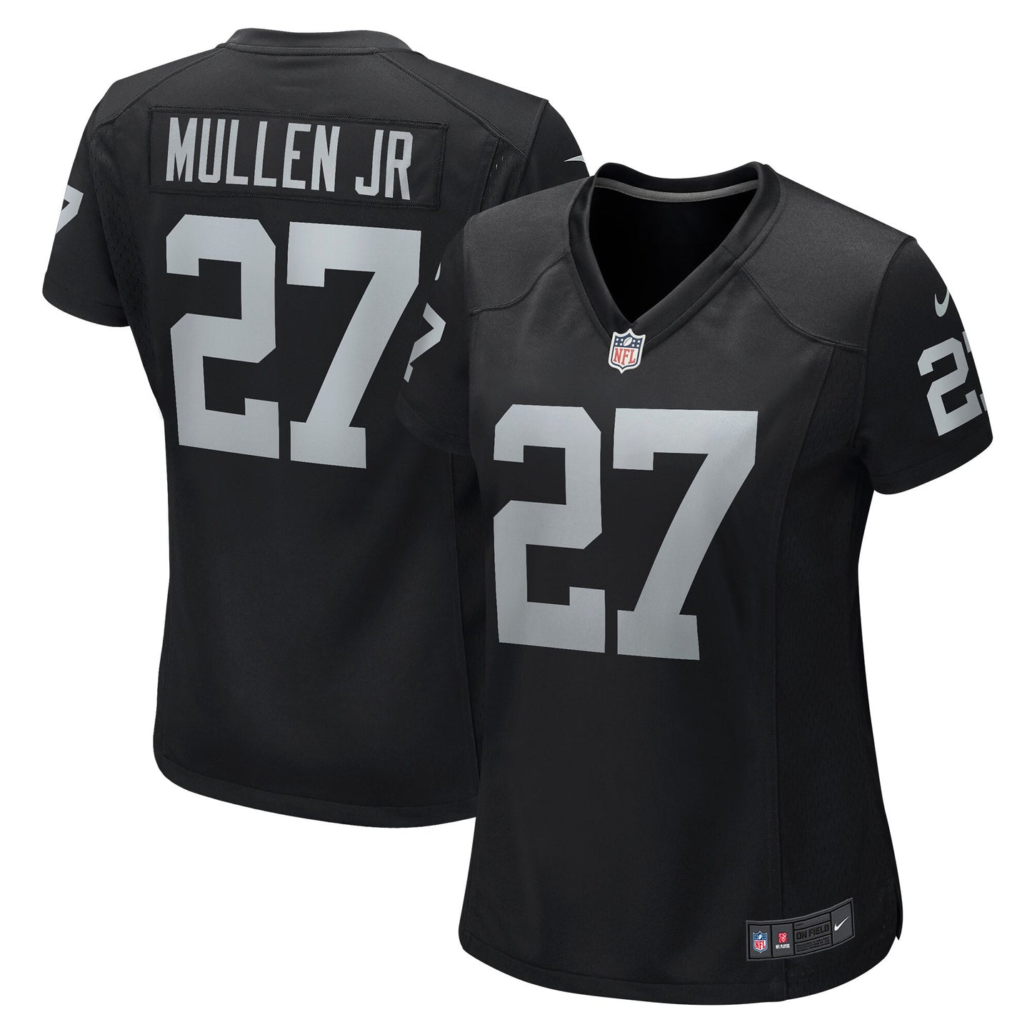 Trayvon Mullen Jr. Las Vegas Raiders Nike Women's Game Player Jersey - Black