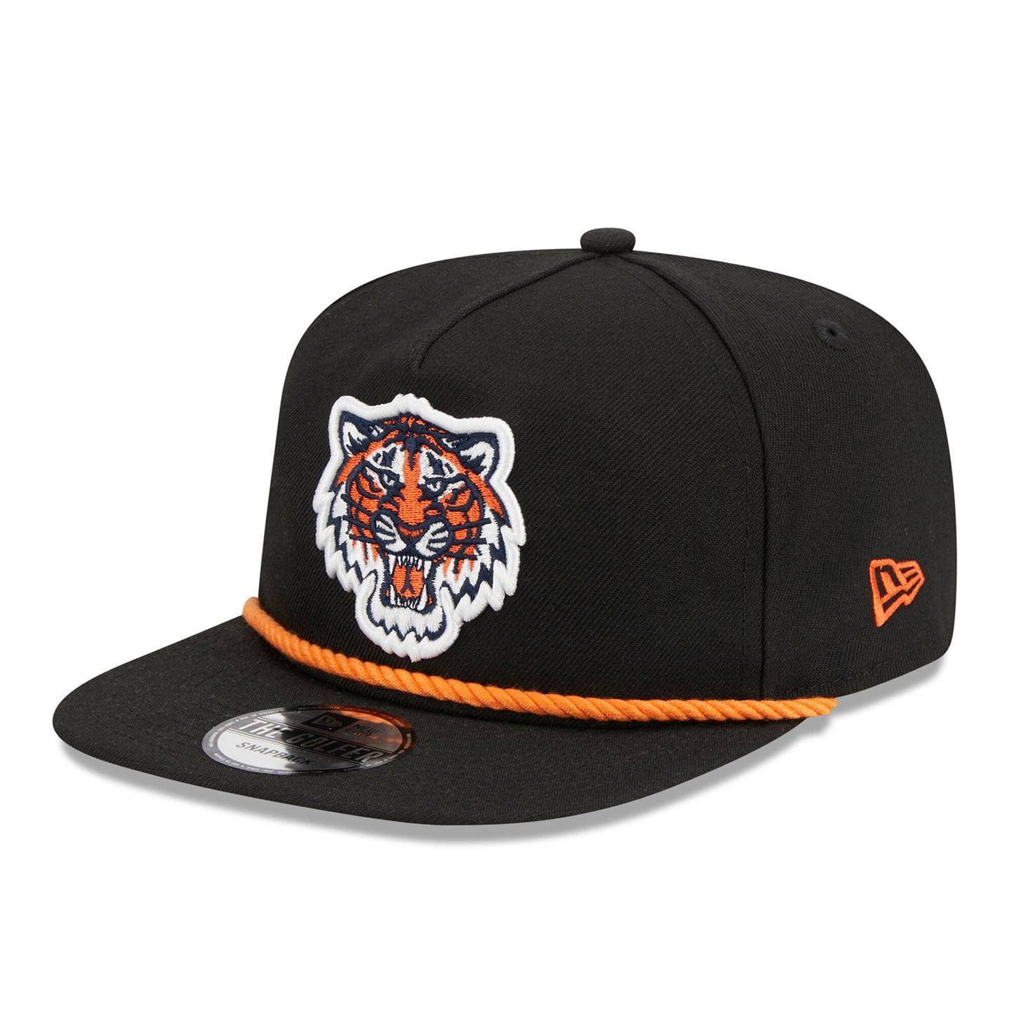 Detroit Tigers New Era Branch Golfer Snapback Hat - Black