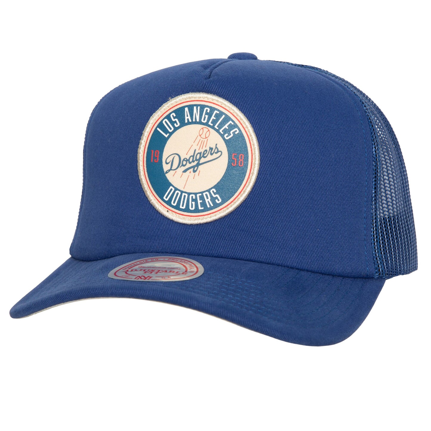 Los Angeles Dodgers Mitchell & Ness Cooperstown Collection Circle Change Trucker Adjustable Hat - Royal