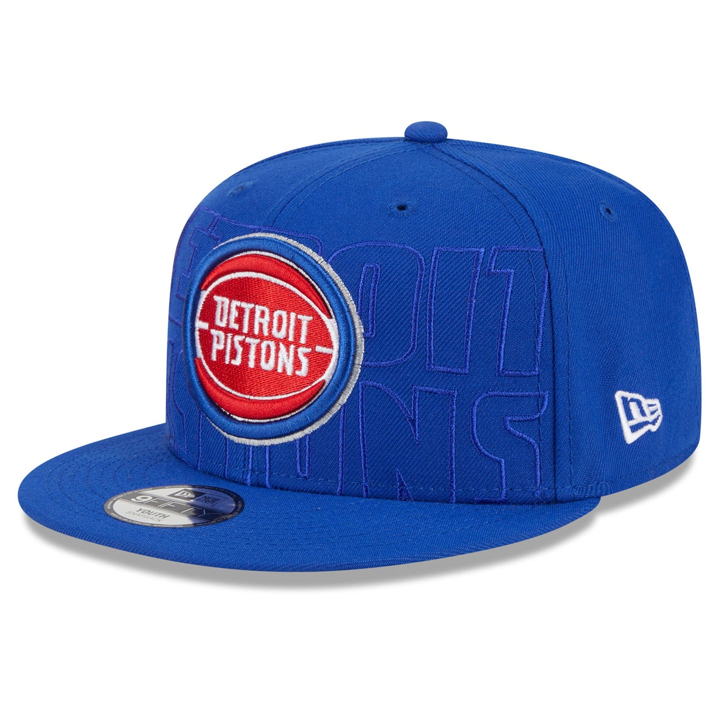 Detroit Pistons New Era Youth 2023 NBA Draft 9FIFTY Snapback Hat - Blue