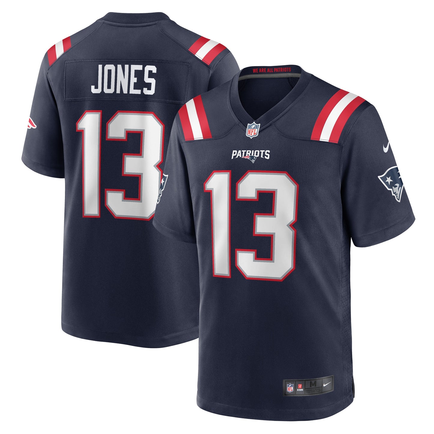 Jack Jones New England Patriots Nike Game Player Jersey - Navy