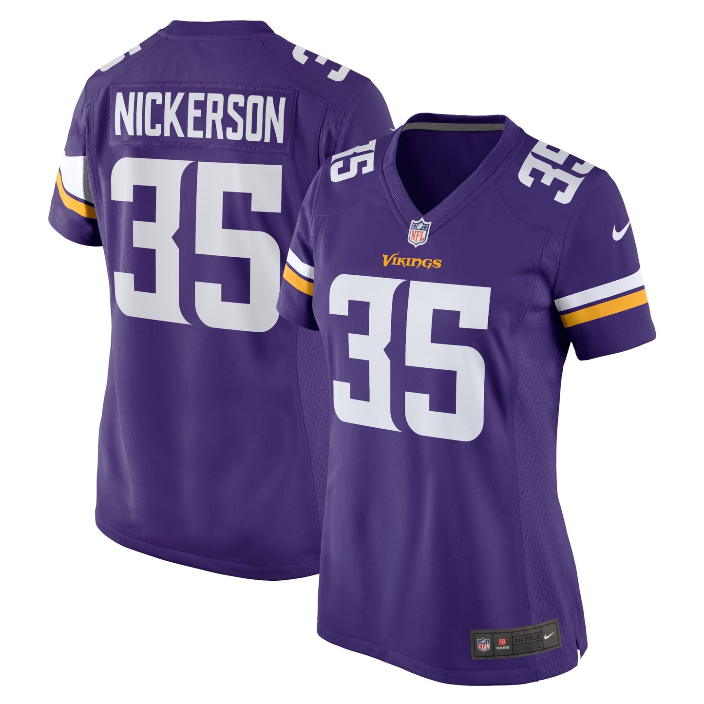 Parry Nickerson Minnesota Vikings Nike Women's Home Game Player Jersey - Purple