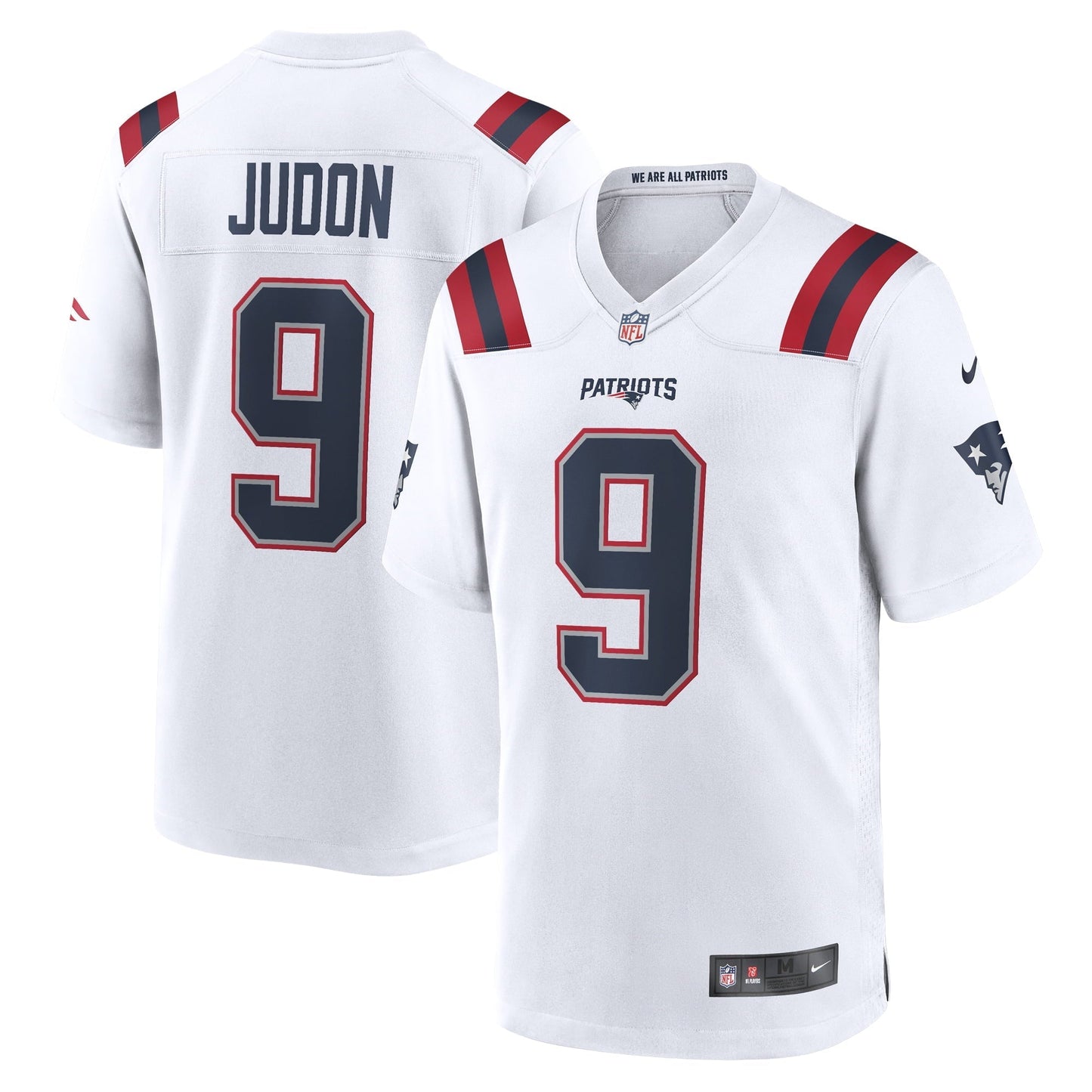 Men's Nike Matthew Judon White New England Patriots Game Jersey