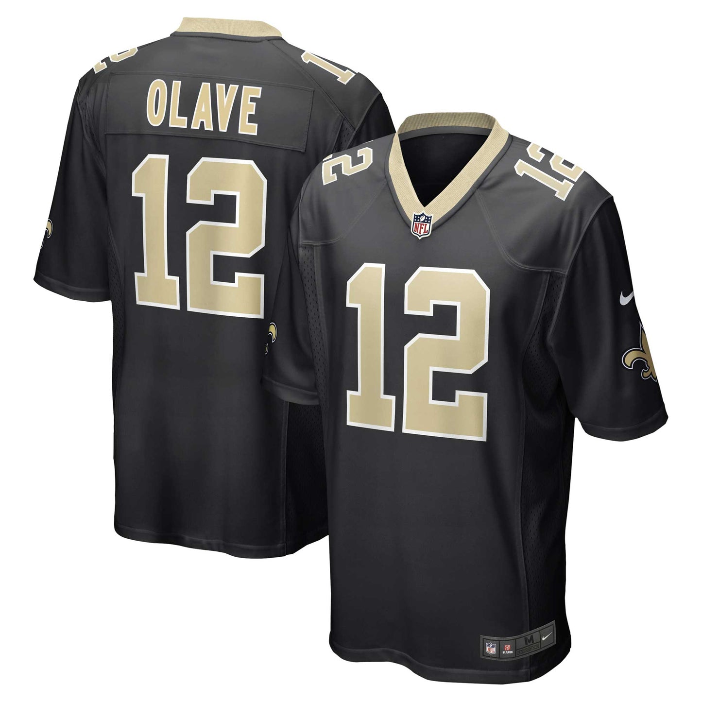 Chris Olave New Orleans Saints Nike Game Jersey - Black