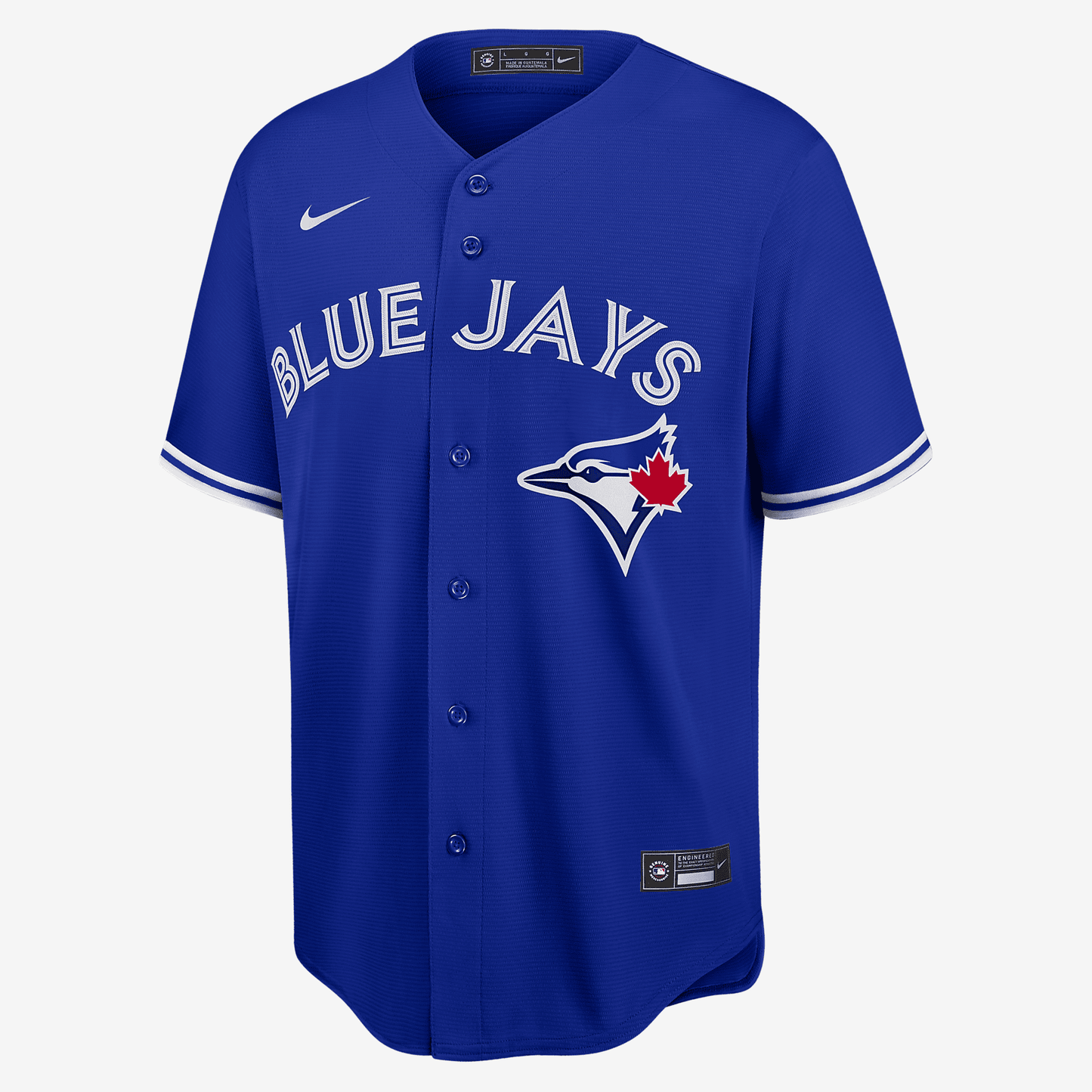 MLB Toronto Blue Jays (Bo Bichette) Men's Replica Baseball Jersey - Royal