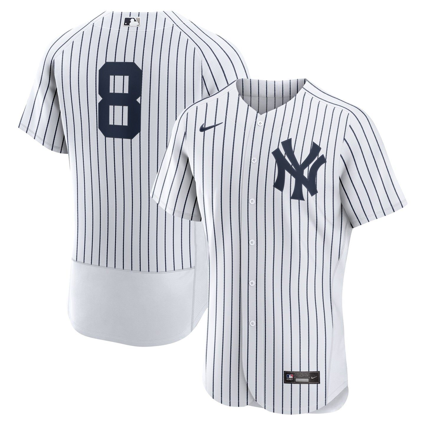 Yogi Berra New York Yankees Nike Home Authentic Retired Player Jersey - White