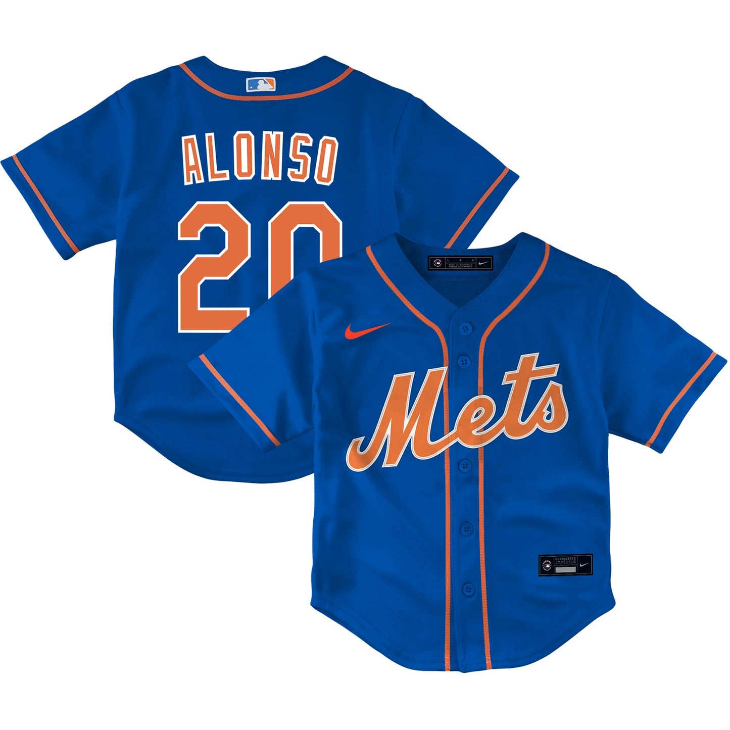 Pete Alonso New York Mets Nike Toddler Alternate Replica Player Jersey - Royal