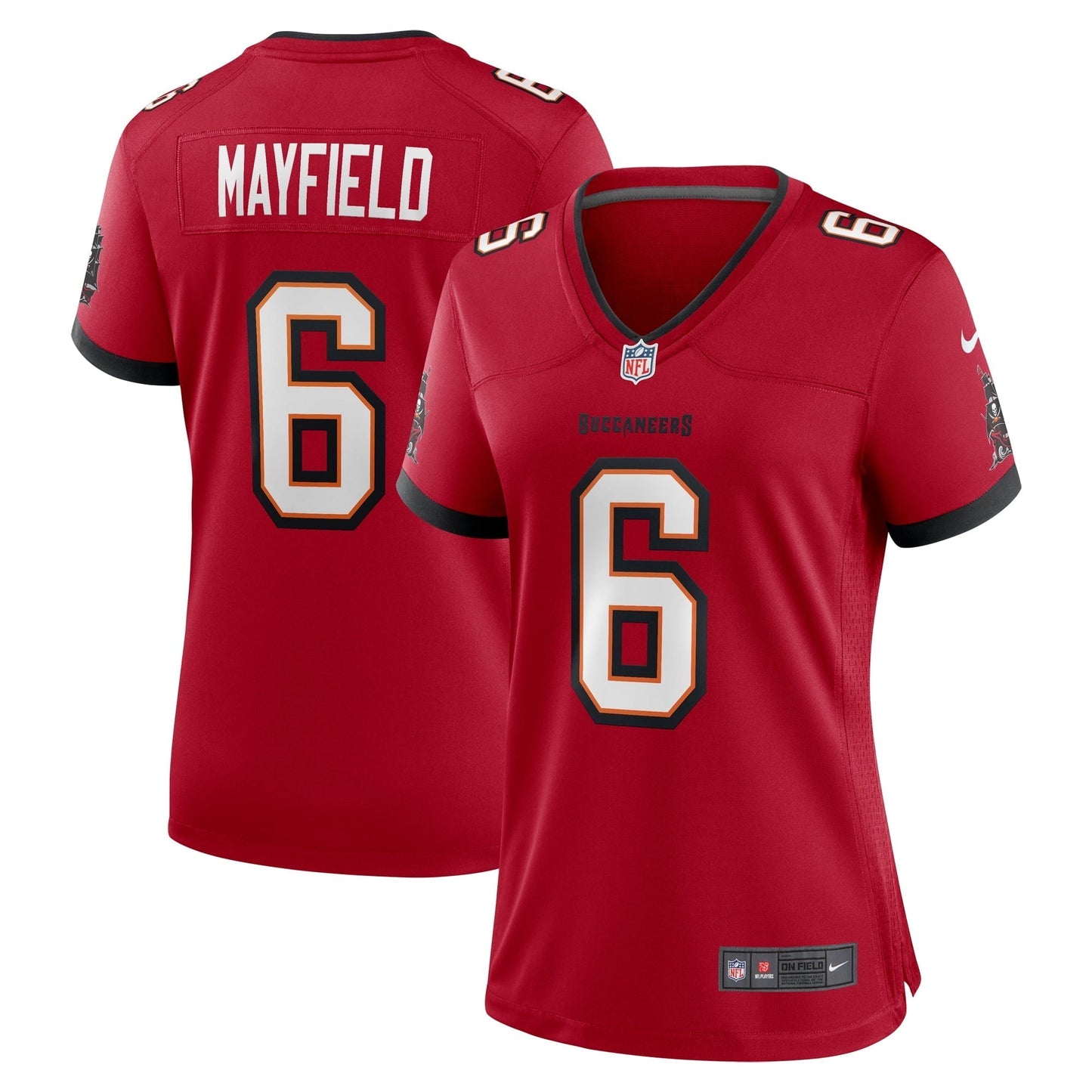 Women's Nike Baker Mayfield Red Tampa Bay Buccaneers Game Jersey