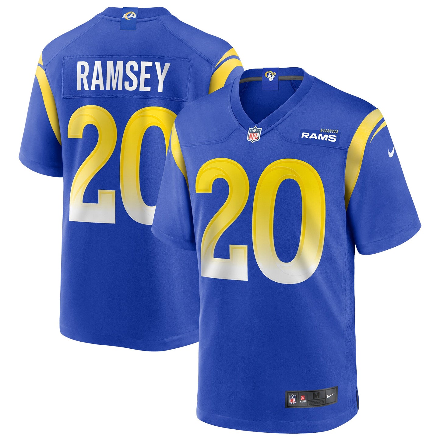 Jalen Ramsey Los Angeles Rams Nike Game Player Jersey - Royal