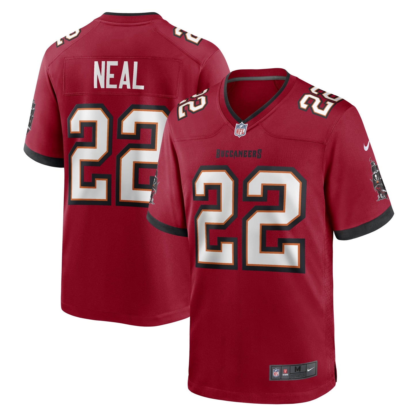 Keanu Neal Tampa Bay Buccaneers Nike Game Player Jersey - Red