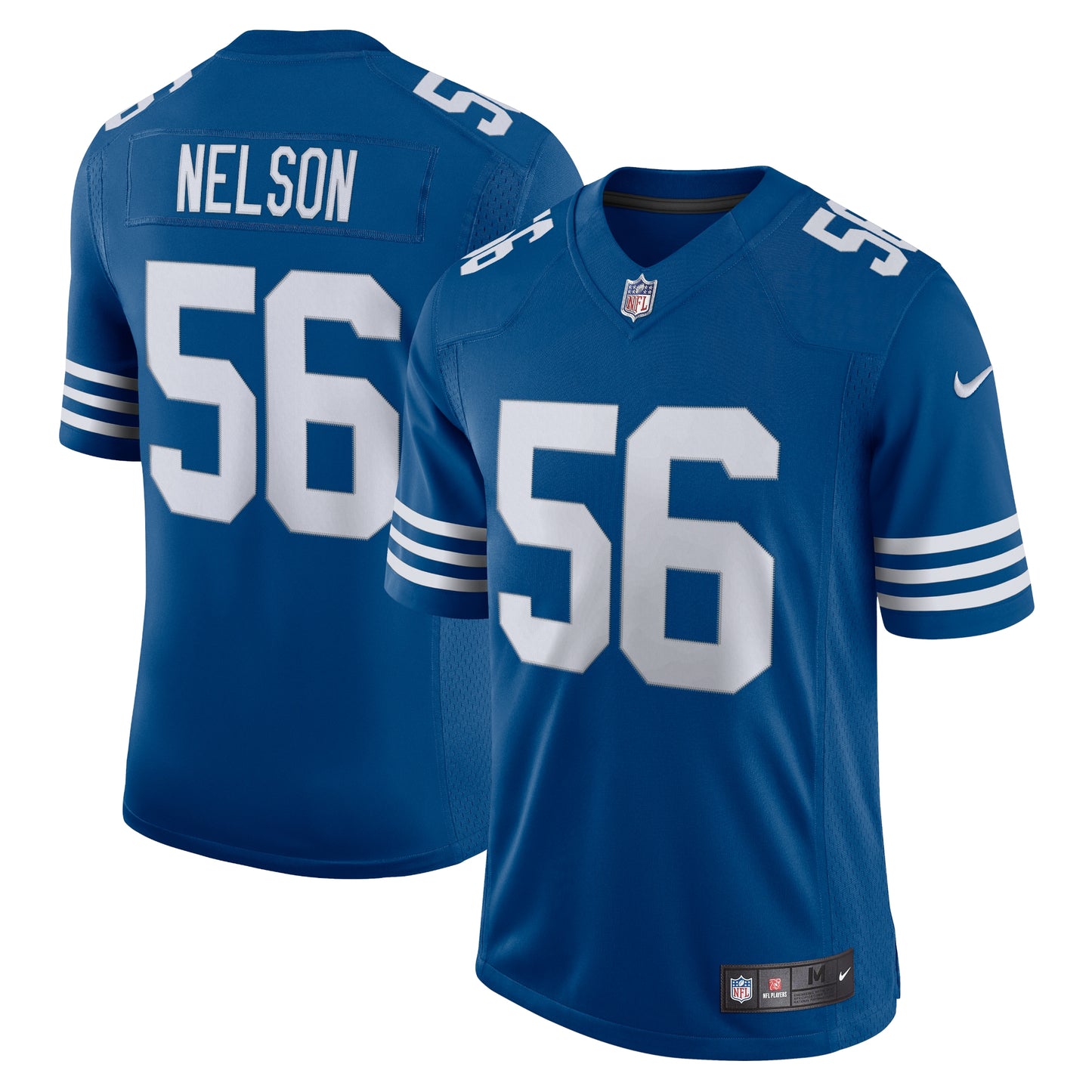 Men's Nike Quenton Nelson Royal Indianapolis Colts Alternate Vapor Limited Jersey