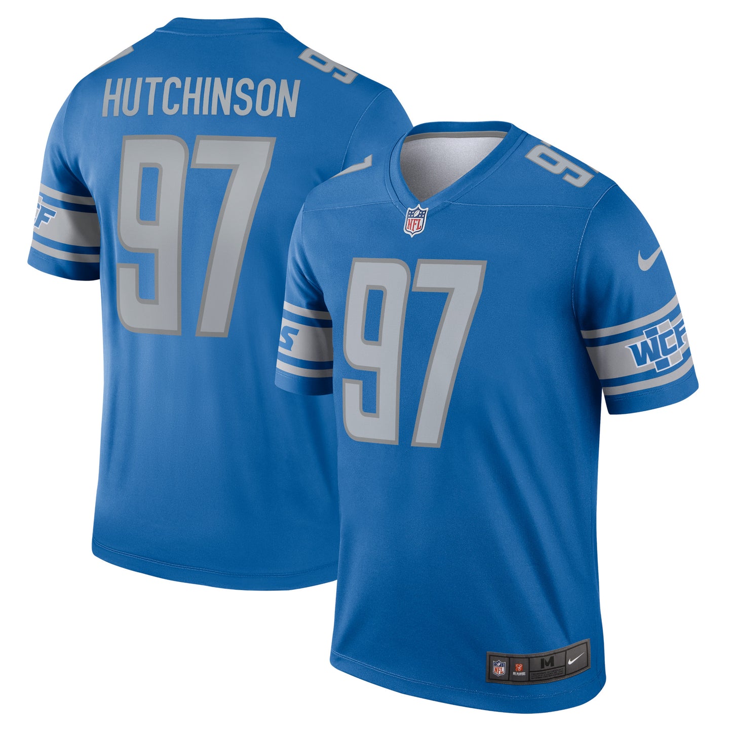 Aidan Hutchinson Detroit Lions Nike Legend Jersey - Blue