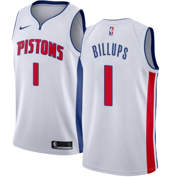 Men's Detroit Pistons Chauncey Billups Association Jersey - White