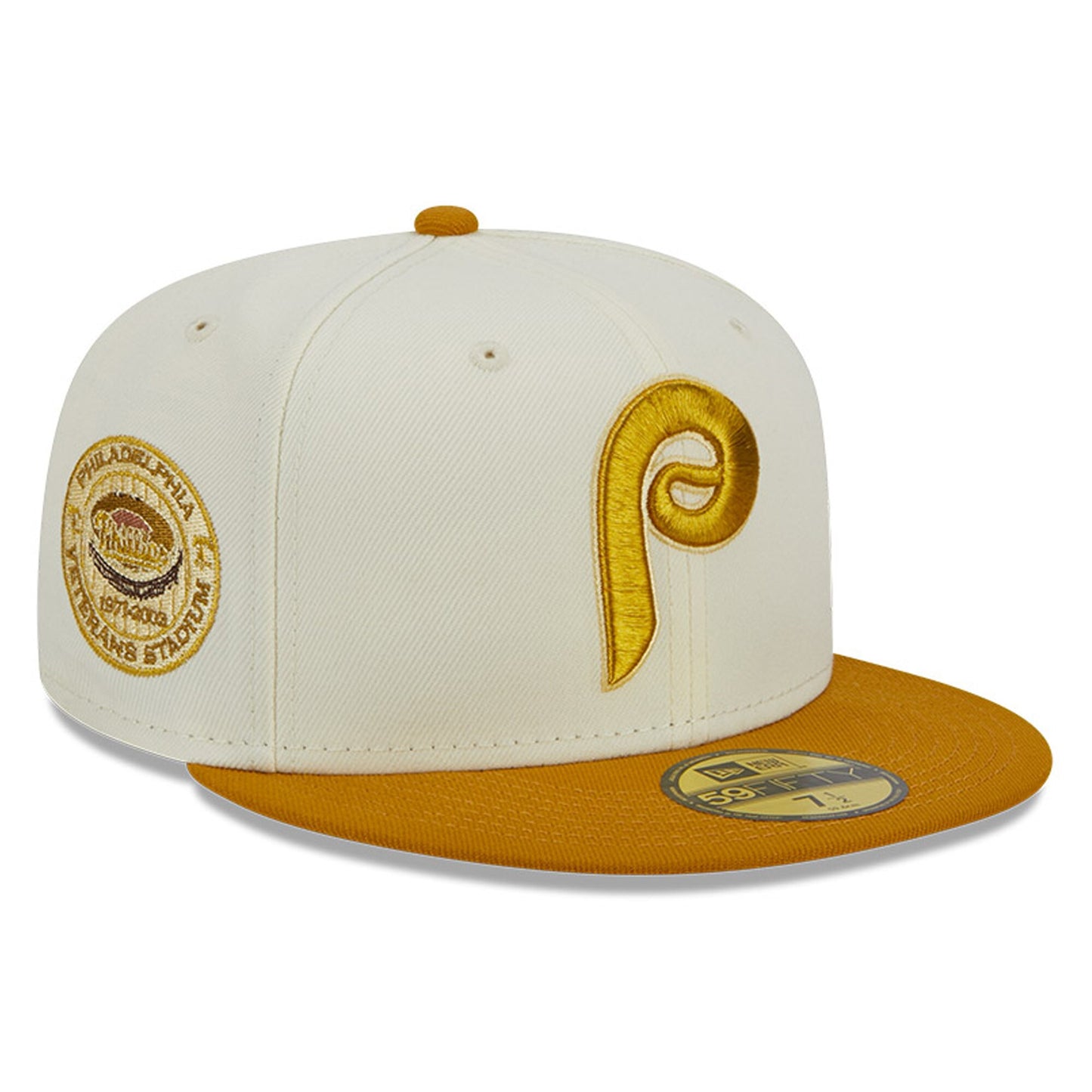 Philadelphia Phillies New Era City Icon 59FIFTY Fitted Hat - White