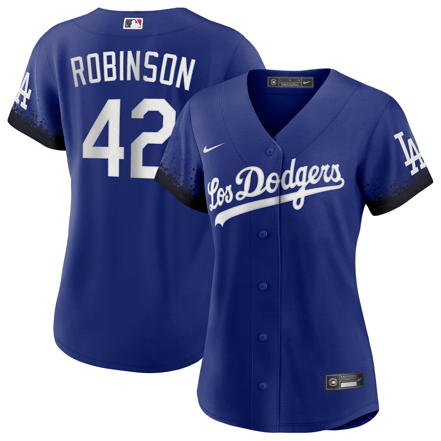 Jackie Robinson Los Angeles Dodgers Nike Women's City Connect Replica Player Jersey - Royal