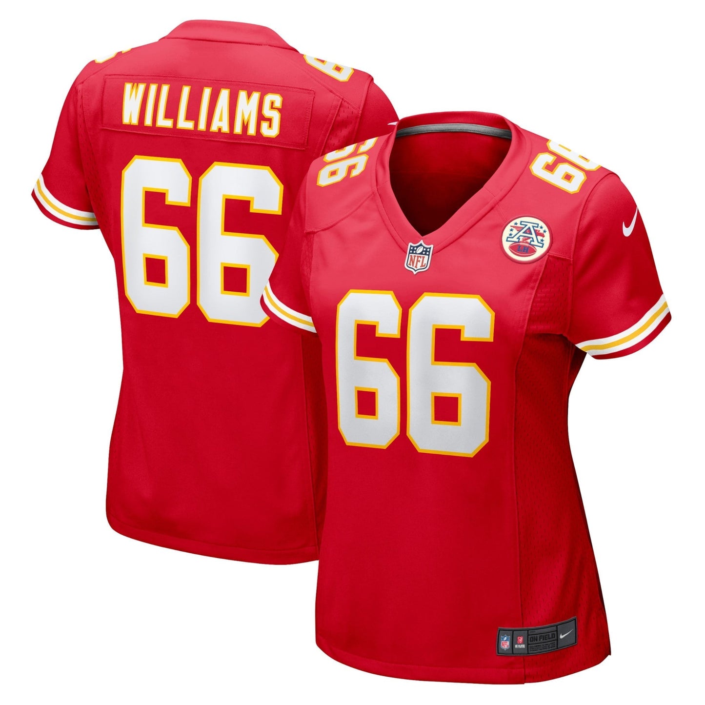 Women's Nike Brandon Williams Red Kansas City Chiefs Home Game Player Jersey