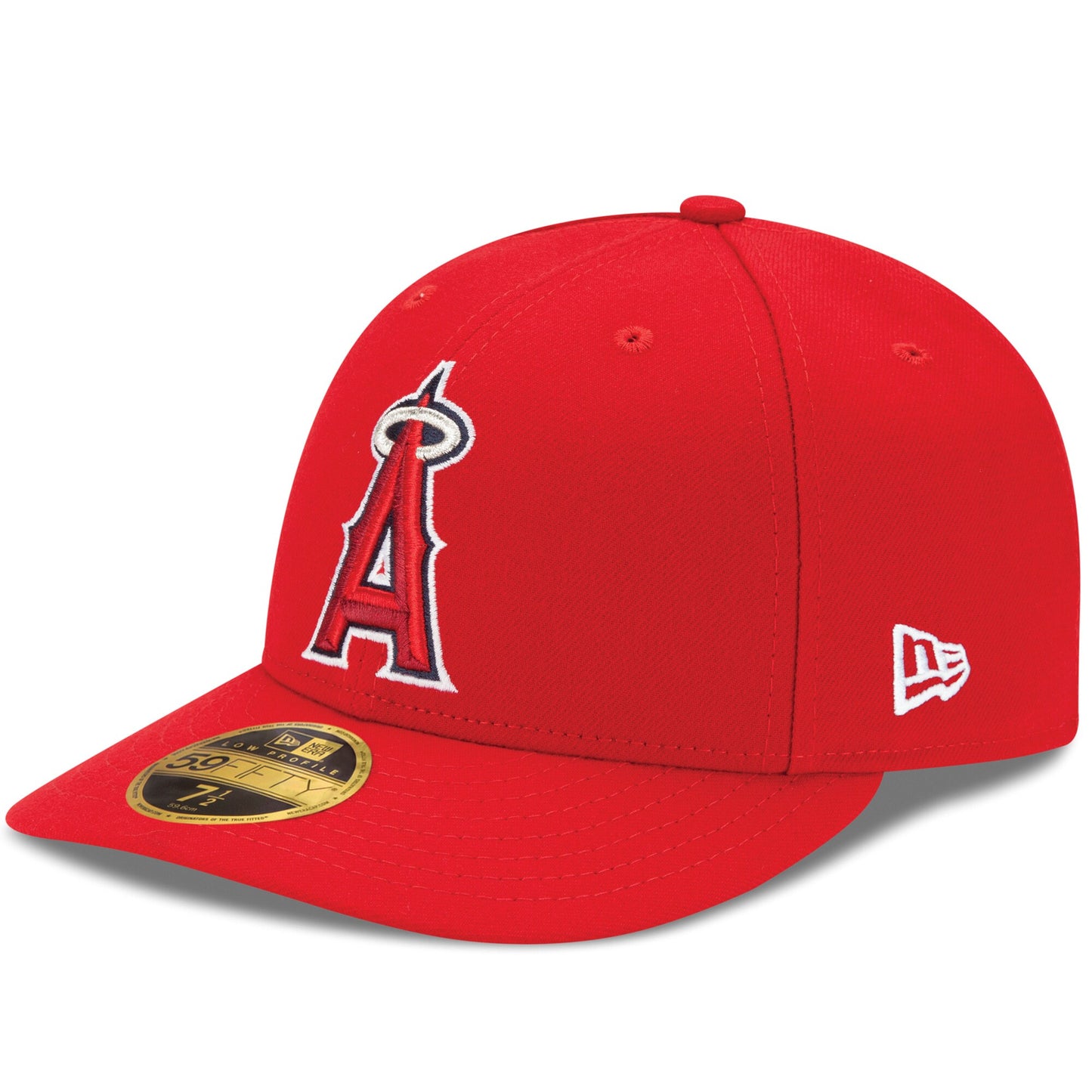 Los Angeles Angels New Era Alt Authentic Collection On-Field Low Profile 59FIFTY Fitted Hat - Red