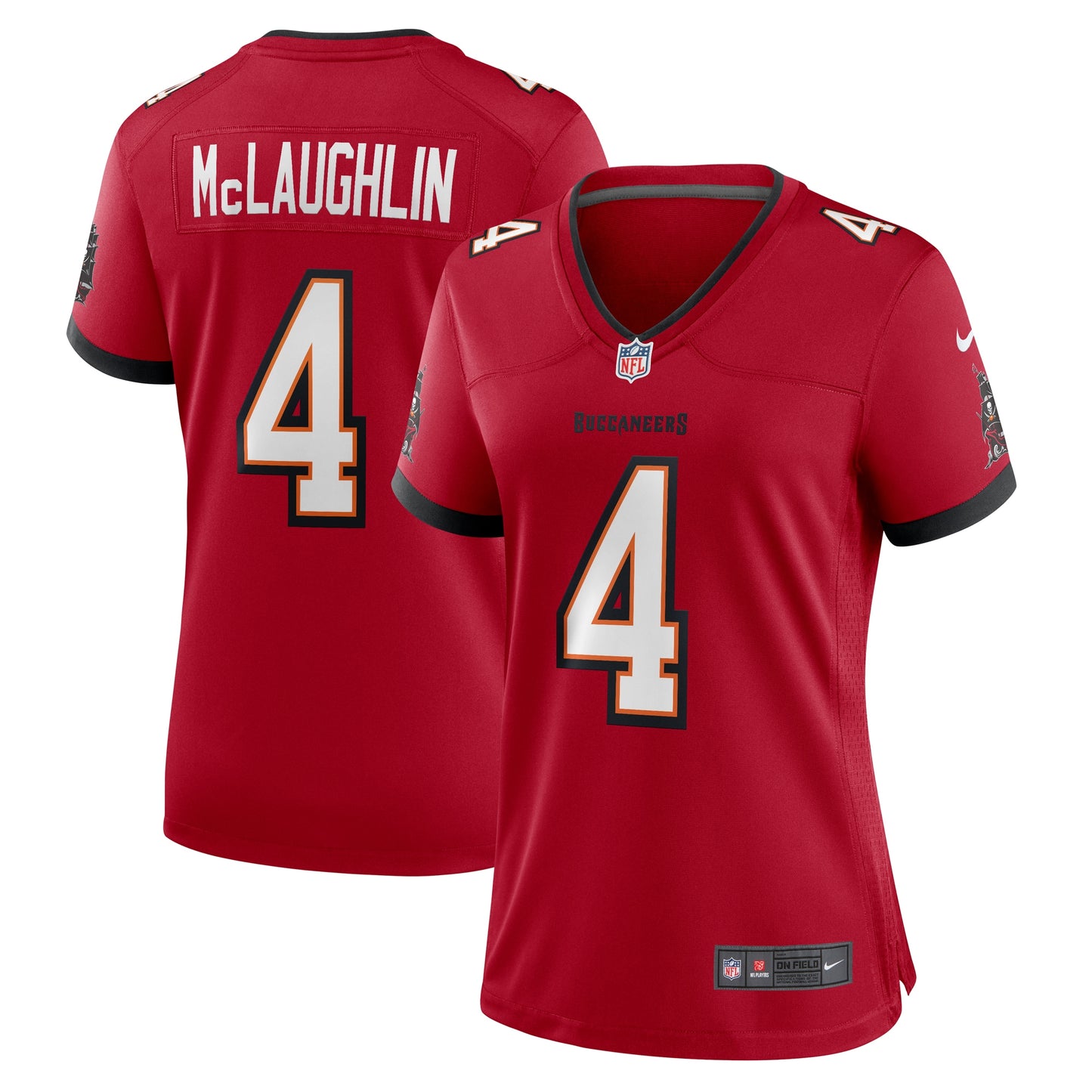Chase McLaughlin Tampa Bay Buccaneers Nike Women's Game Player Jersey - Red
