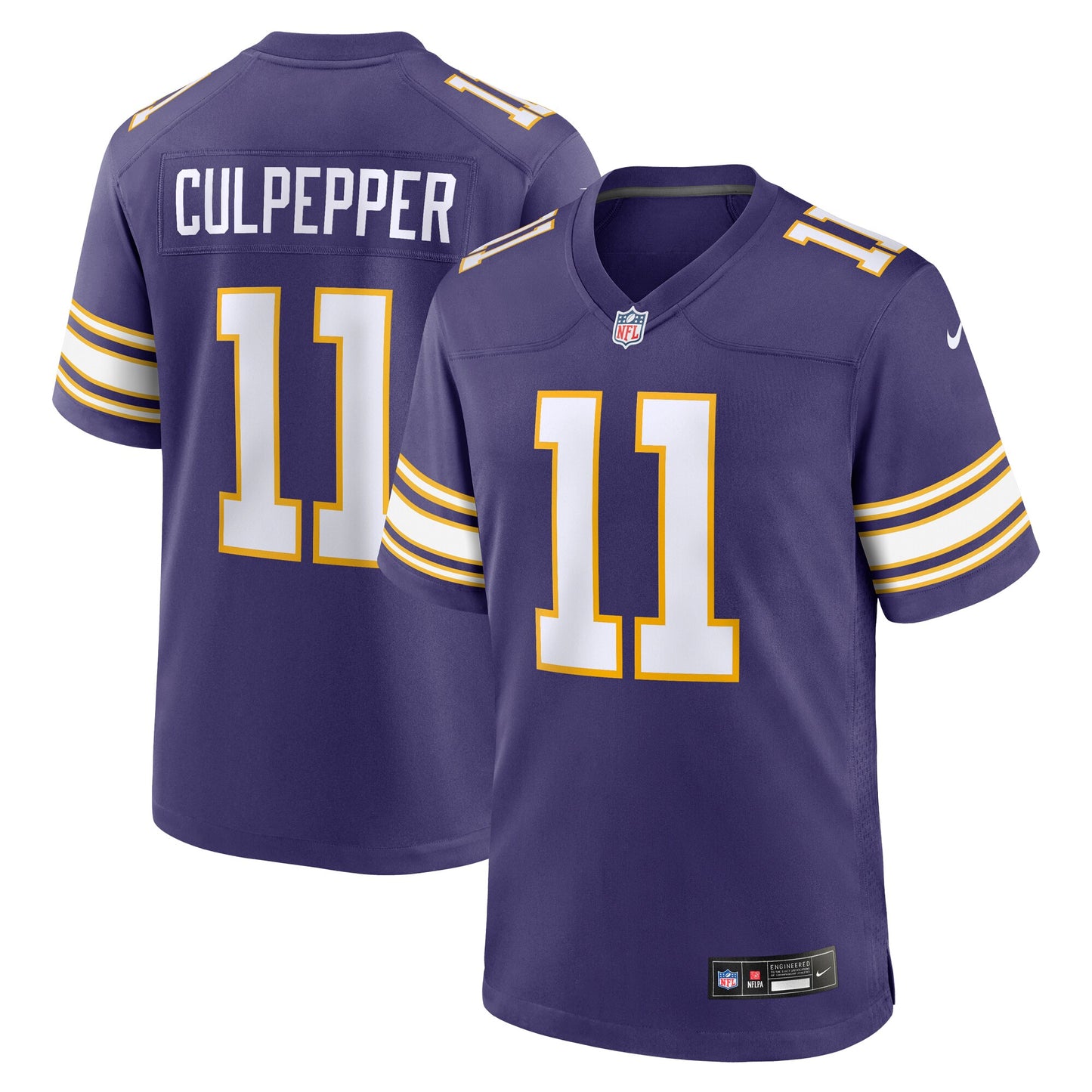 Daunte Culpepper Minnesota Vikings Nike Classic Retired Player Game Jersey - Purple