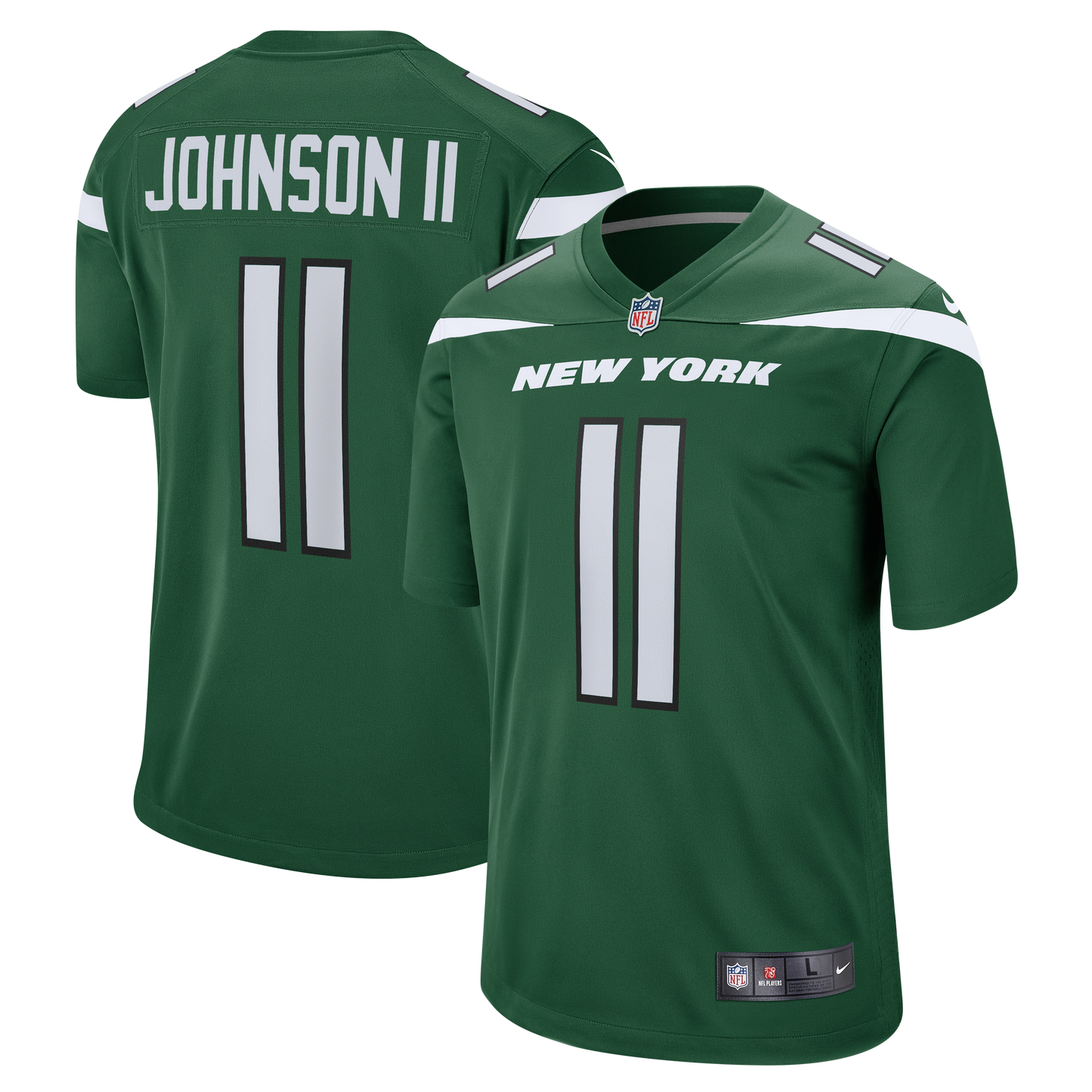 Jermaine Johnson II New York Jets Nike Game Jersey - Gotham Green