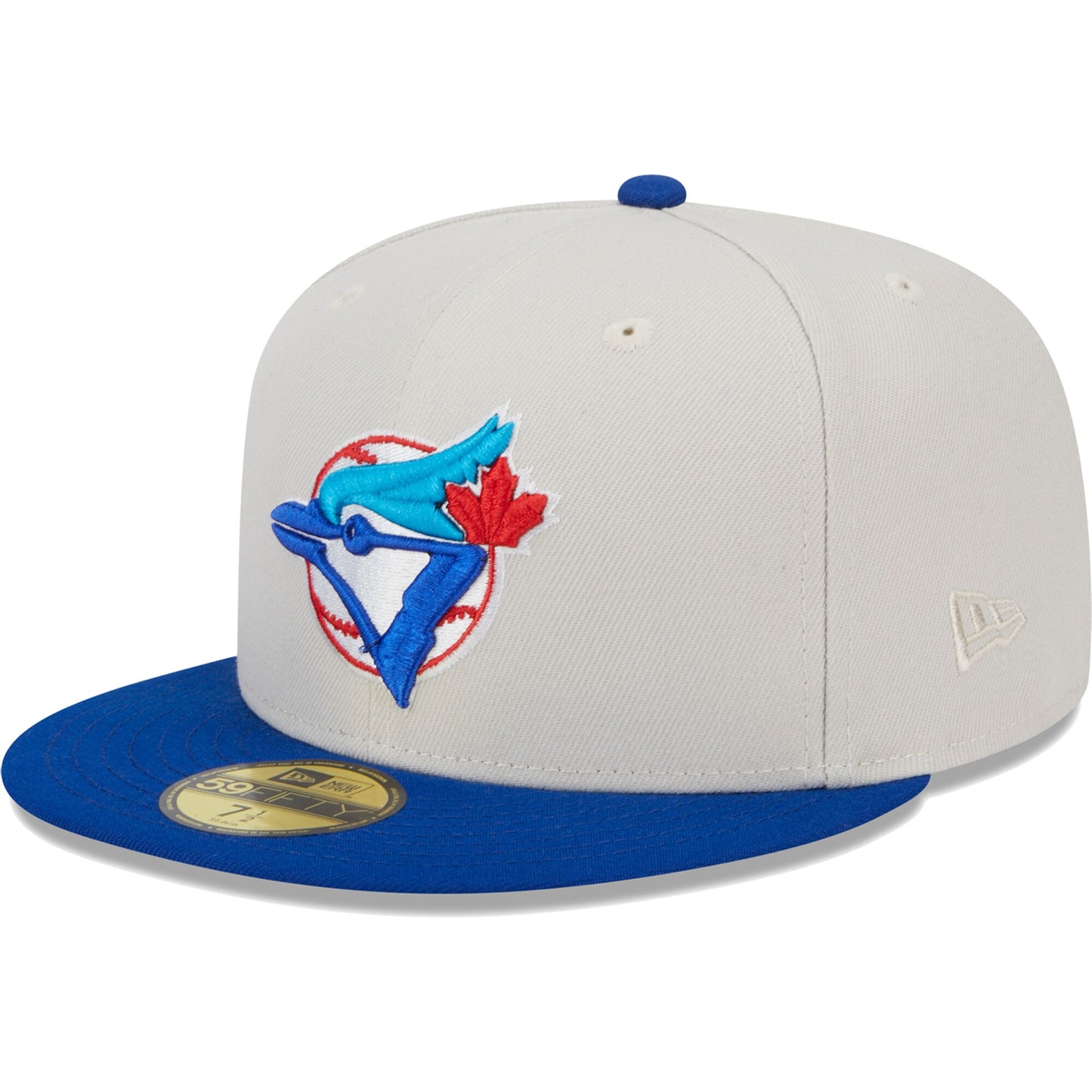 Toronto Blue Jays New Era World Class Back Patch 59FIFTY Fitted Hat - Gray/Royal