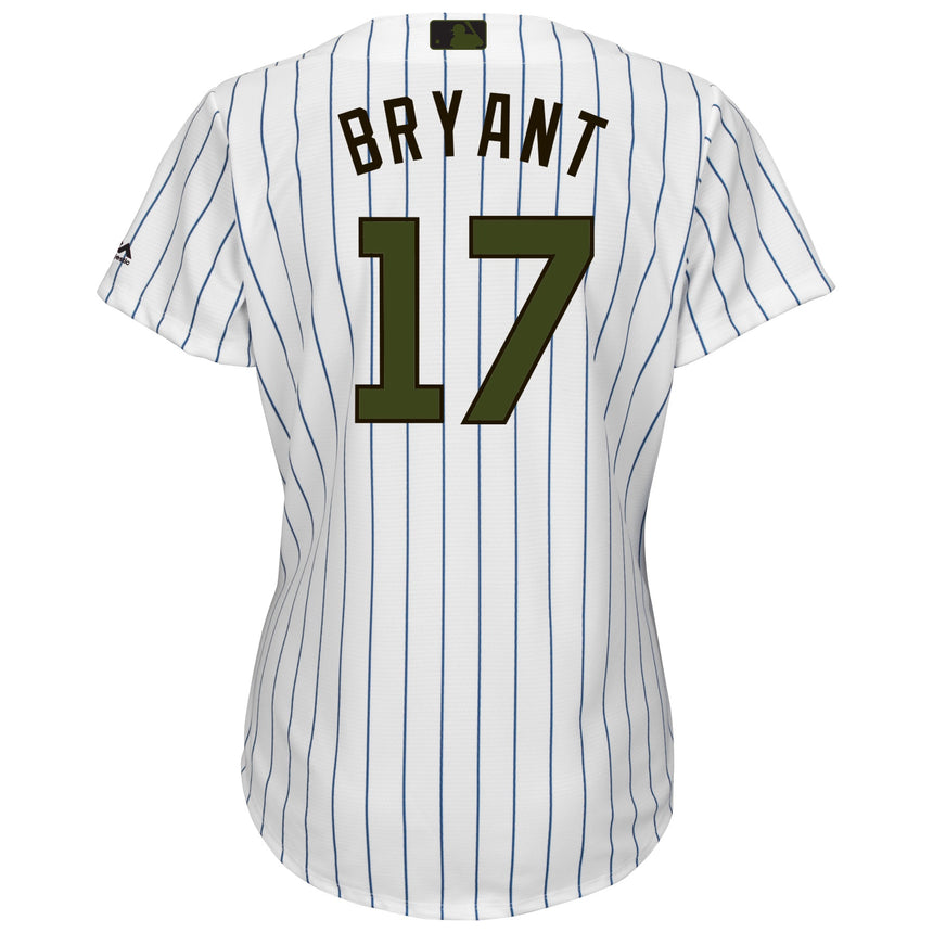 Women's Kris Bryant Chicago Cubs 2018 Memorial Day Home Cool Base Jersey