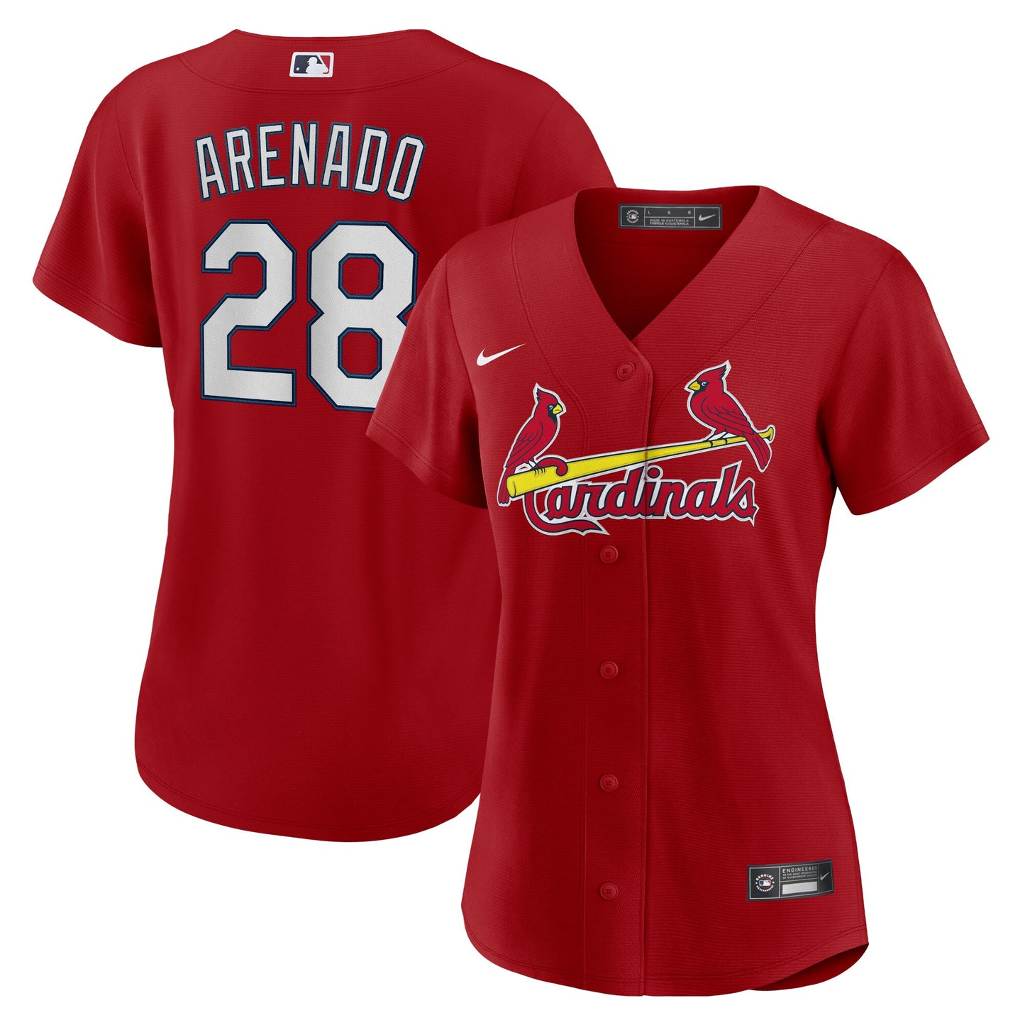 Nolan Arenado St. Louis Cardinals Nike Women's Alternate Replica Player Jersey - Red