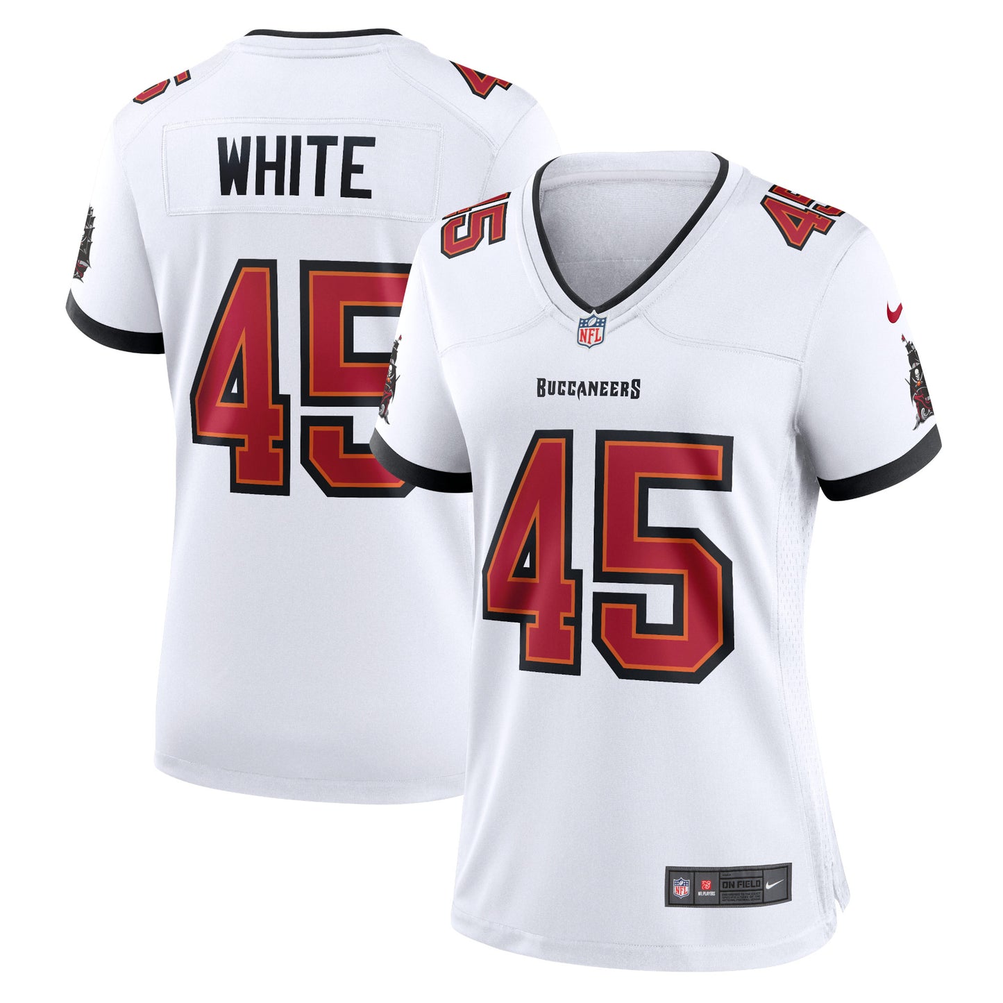 Devin White Tampa Bay Buccaneers Nike Women's Game Jersey - White