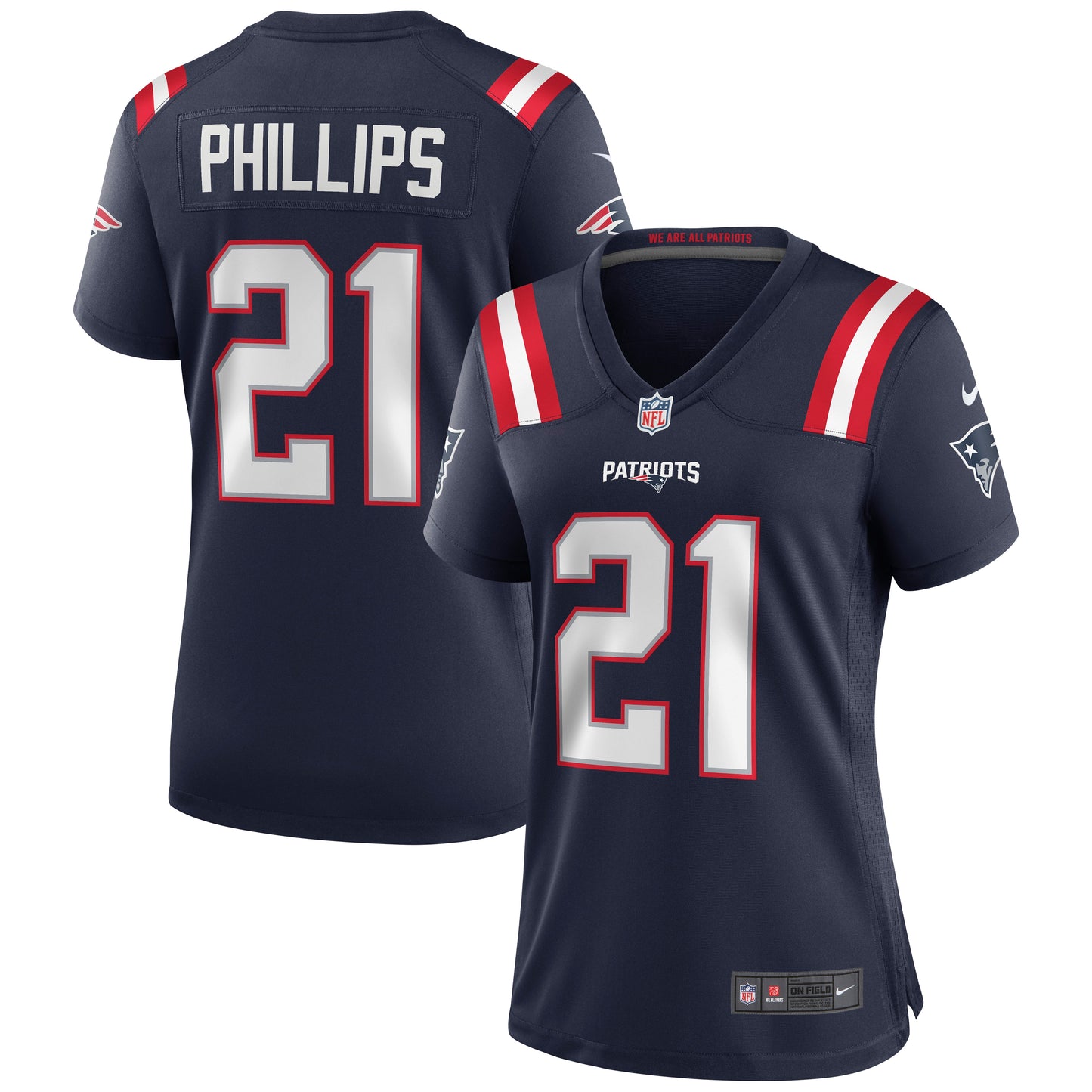 Adrian Phillips New England Patriots Nike Women's Game Jersey - Navy